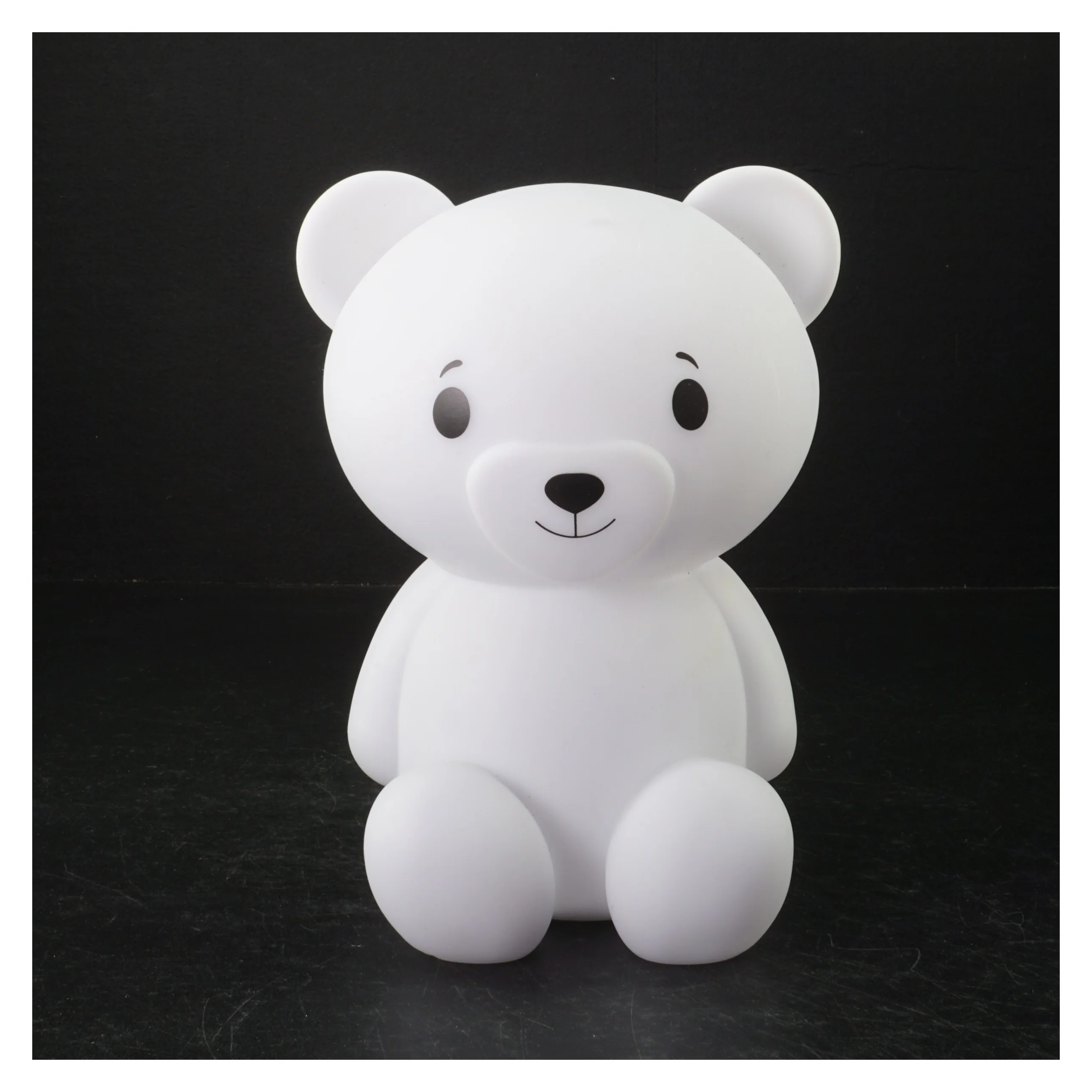 Hvid bjørnelampe (str. 20 cm)