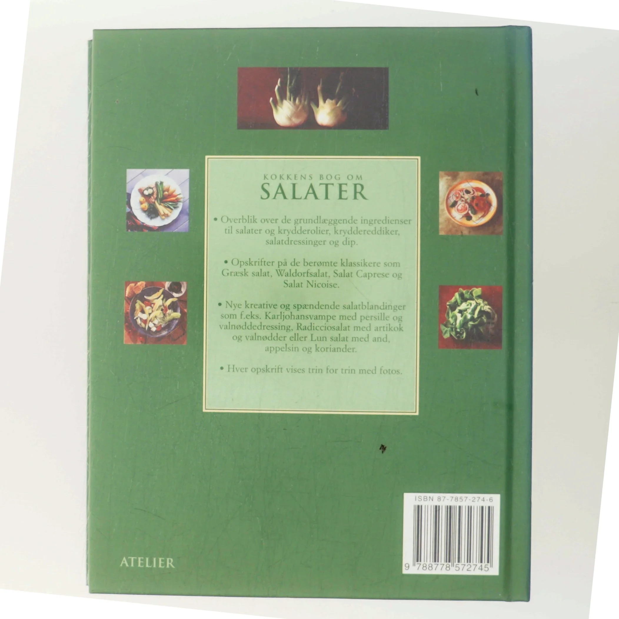 Sæsonens bedste salater : 200 lækre opskrifter på salater : alt er klart vist trin for trin af Steven Wheeler (Bog)