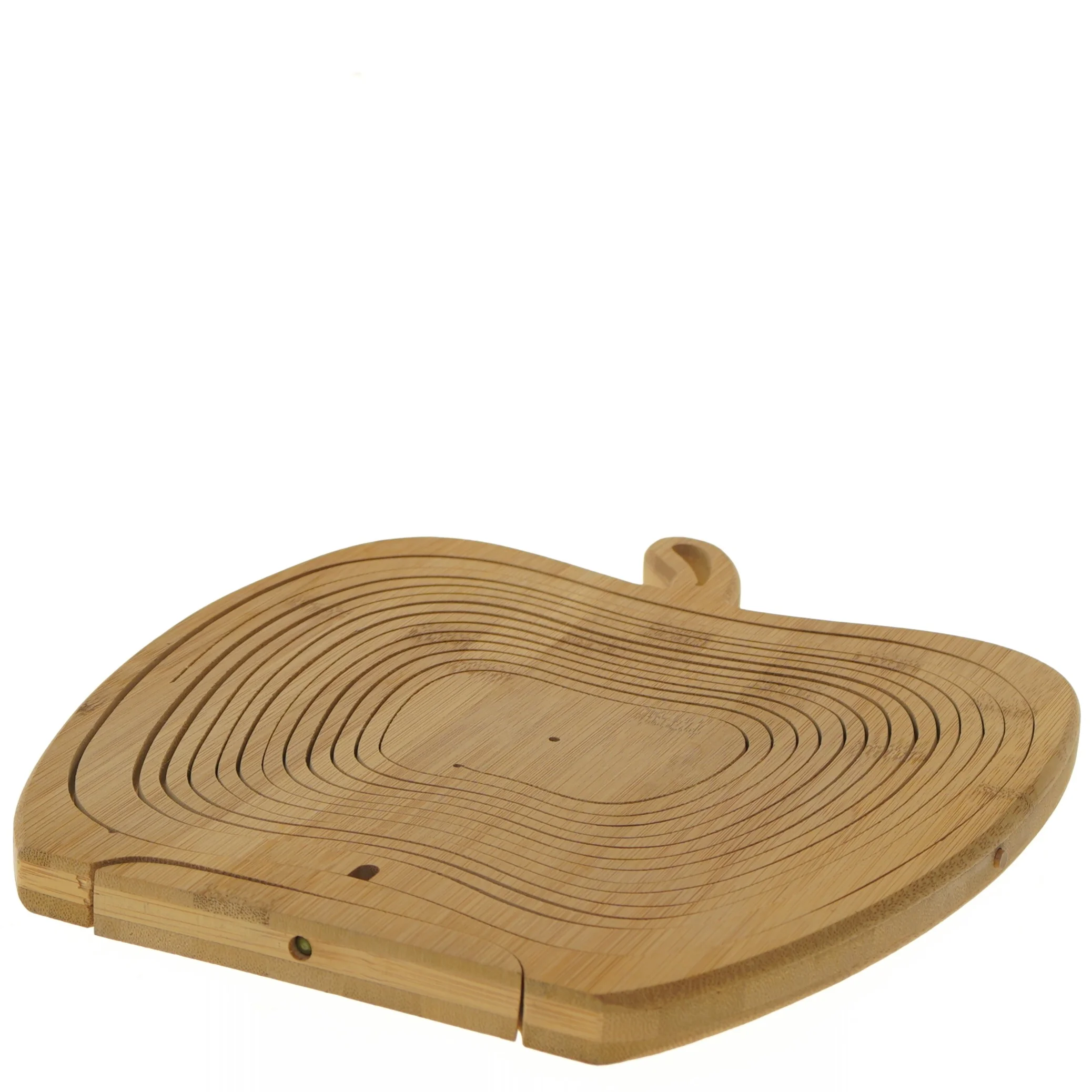 Bambus skåleformet æble (str. 30x27 cm)