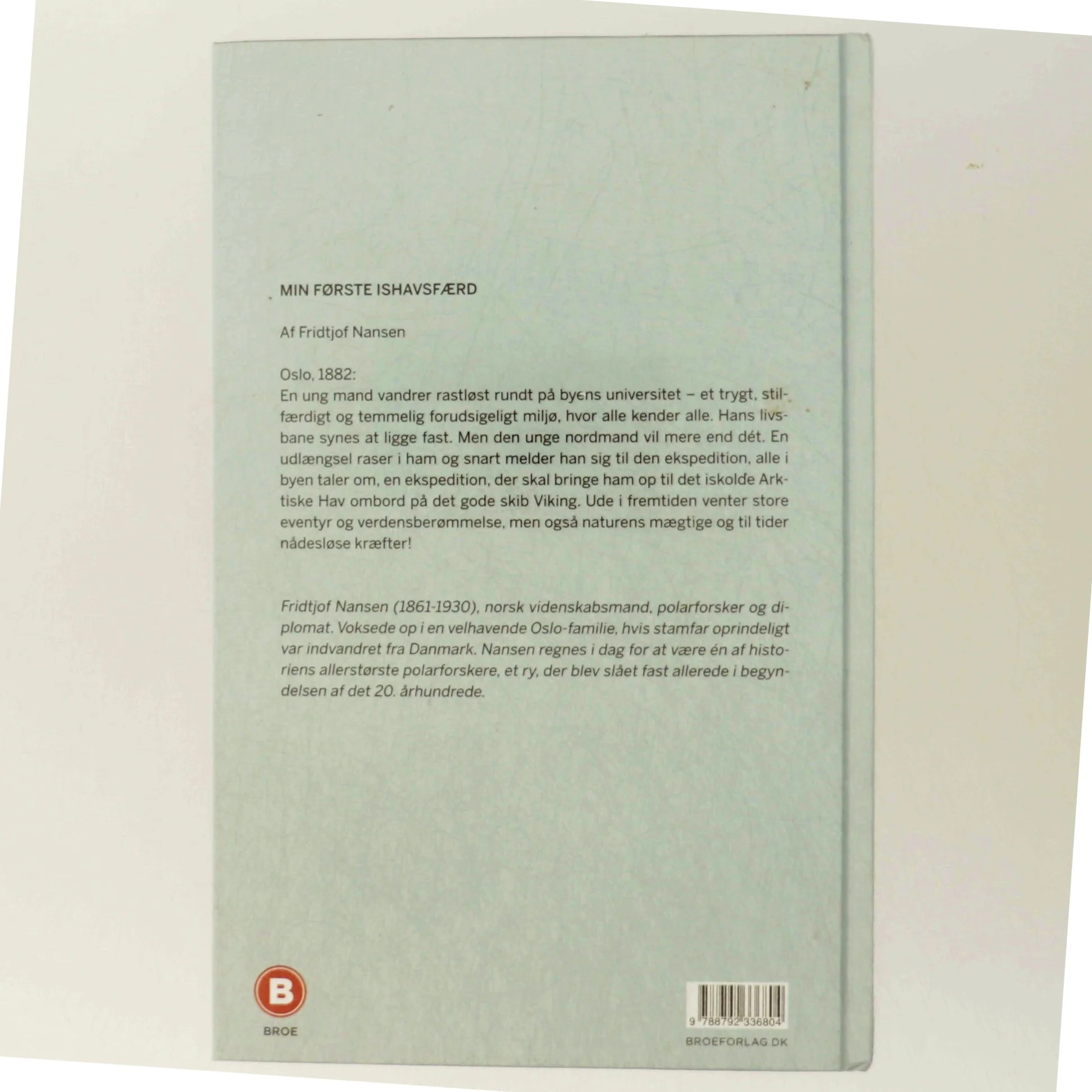 Min første ishavsfærd af Fridtjof Nansen (Bog)