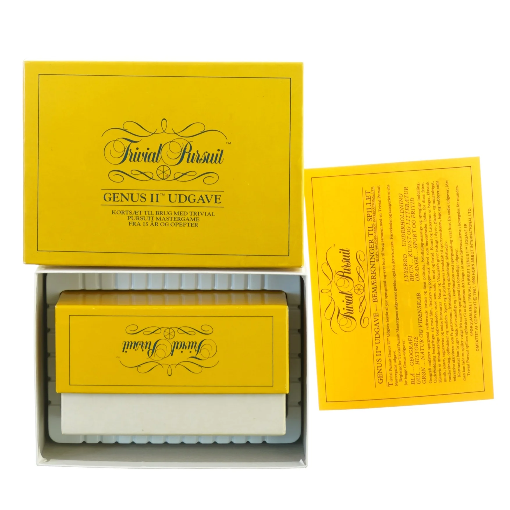 Trivial pursuit, genus II udgave fra Playmix (str. 20 x 14 cm)