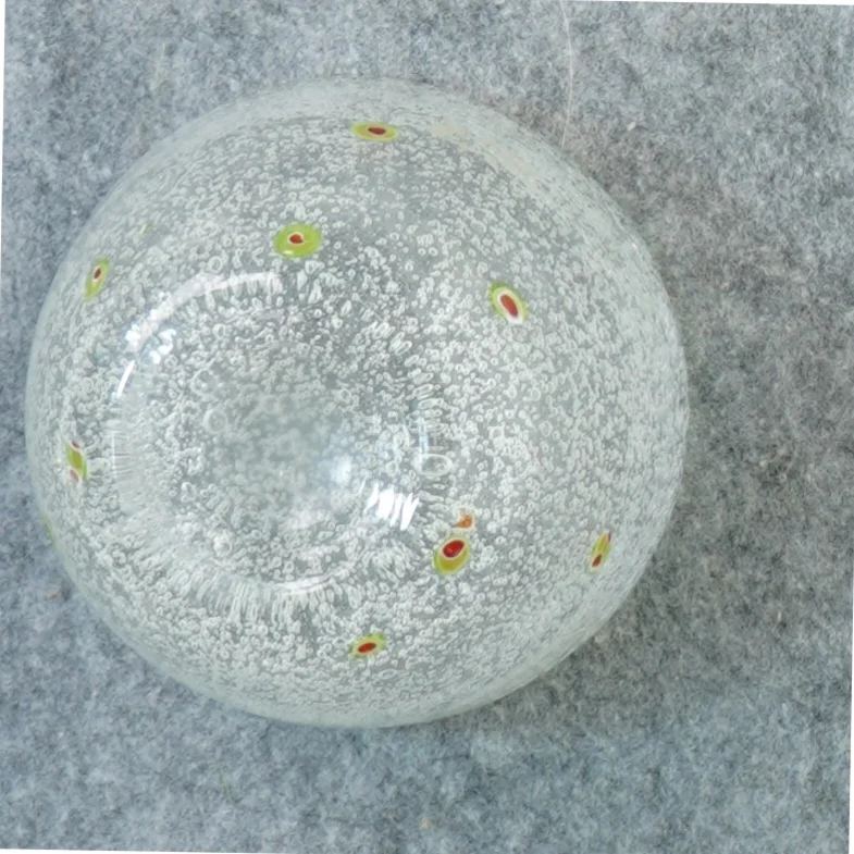 Skål i glas (str. 12 x 7 cm)