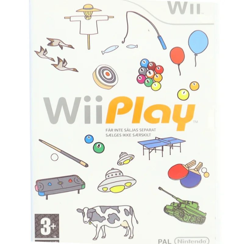 Wii Play spil til Nintendo Wii fra Nintendo