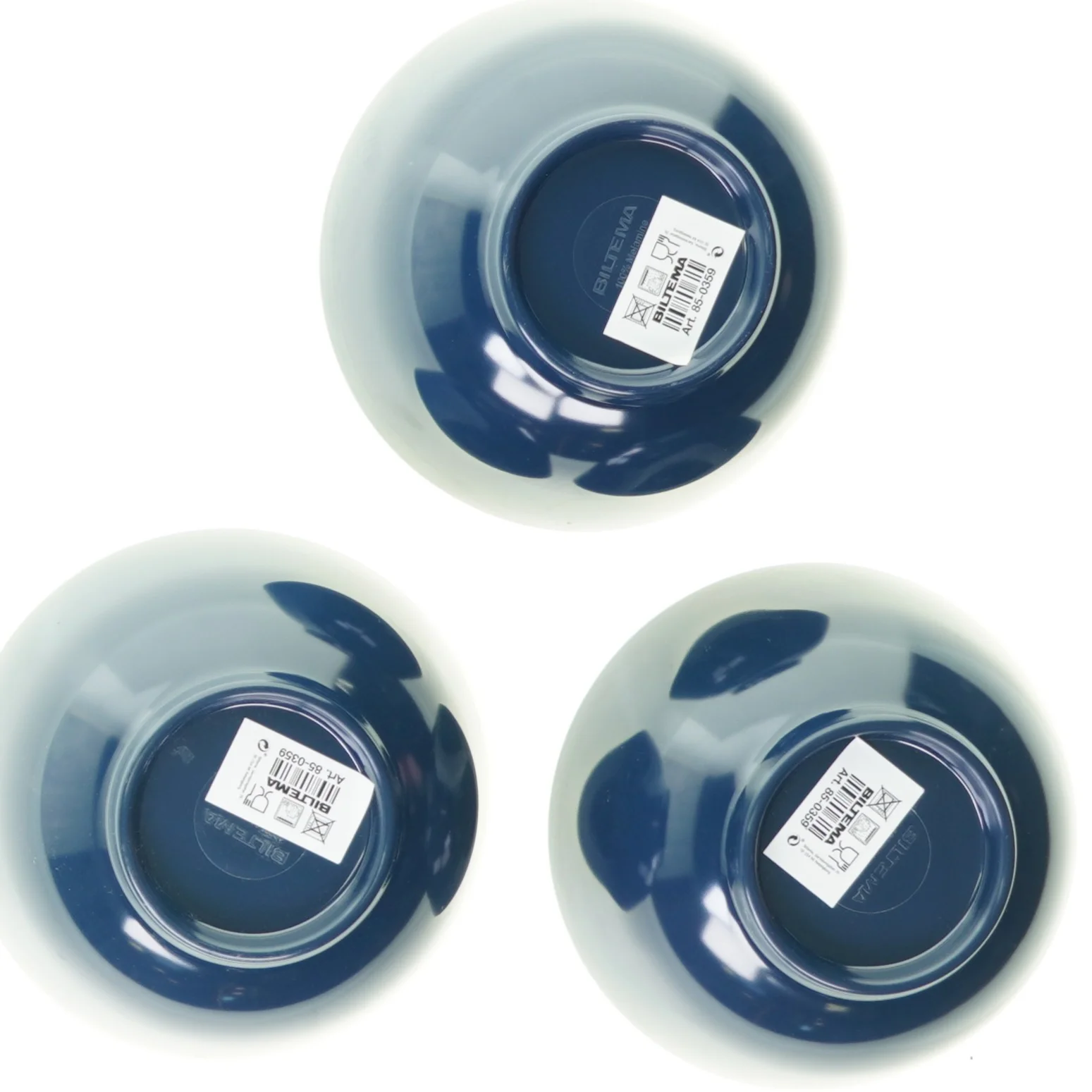 Skåle fra Biltema (str. 15 x 7 cm)