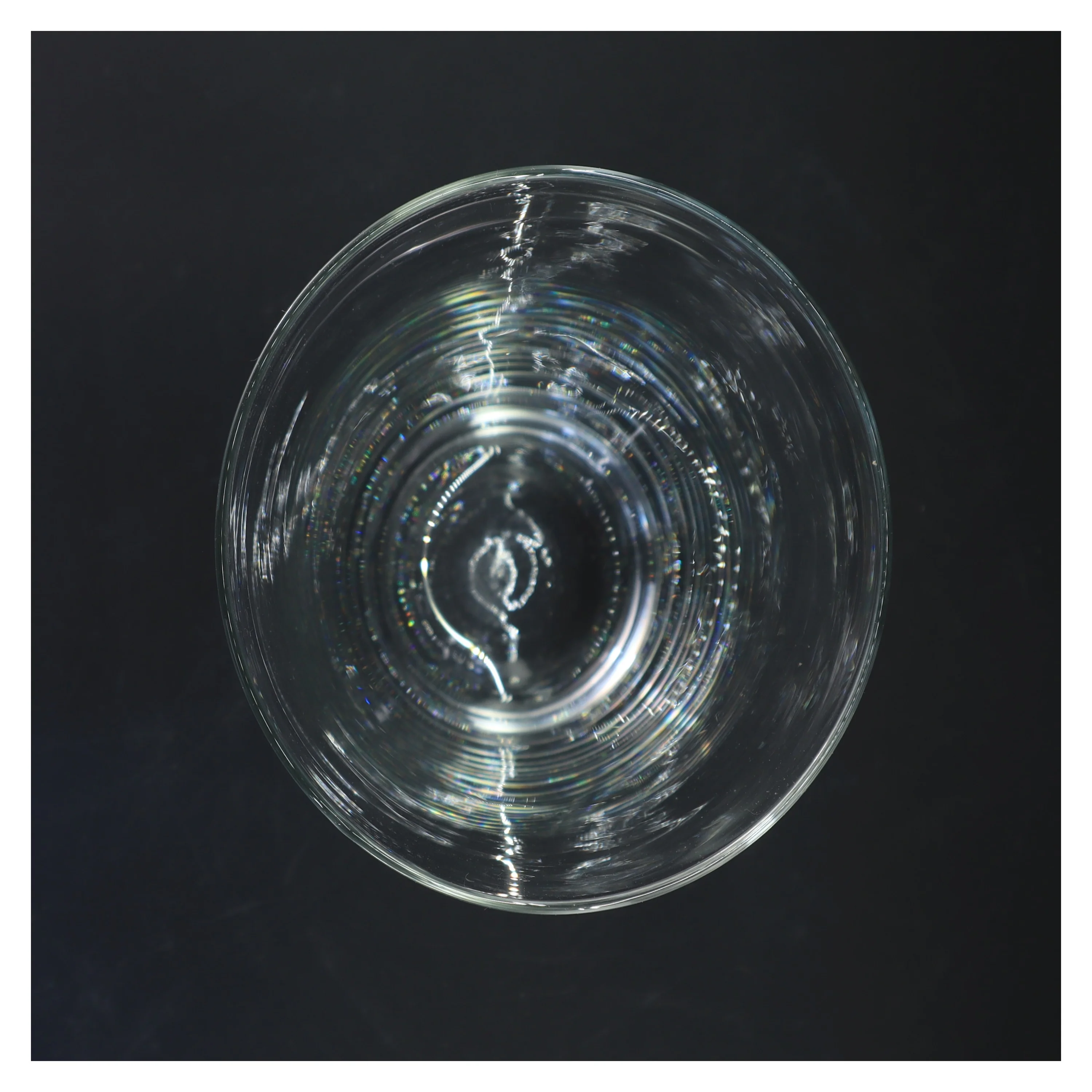 Høj glas vase (str. 30 cm)