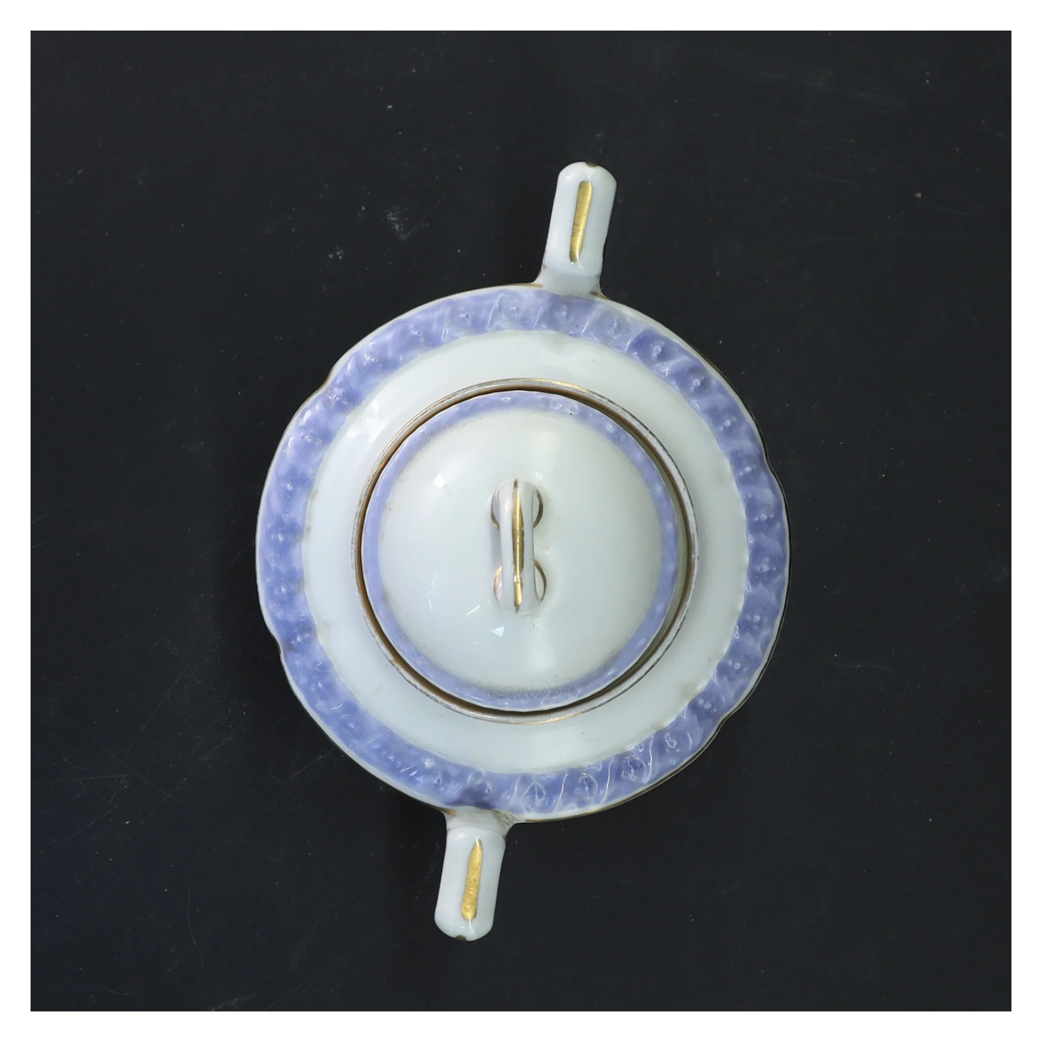 Porcelæn sukker skål fra Bavaria (str. 12x16 cm)