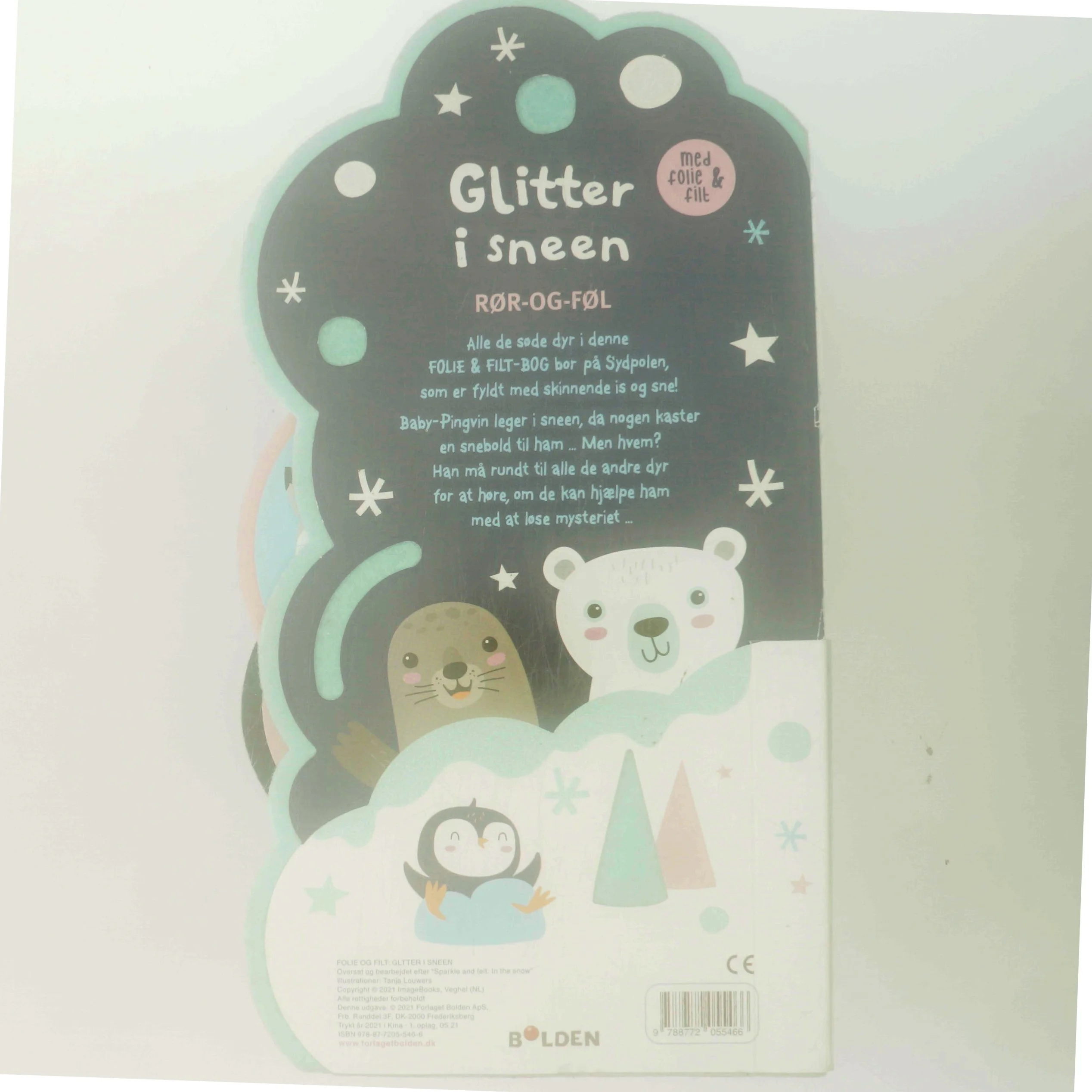 glitter i sneen - rør-og-føl (Bog)