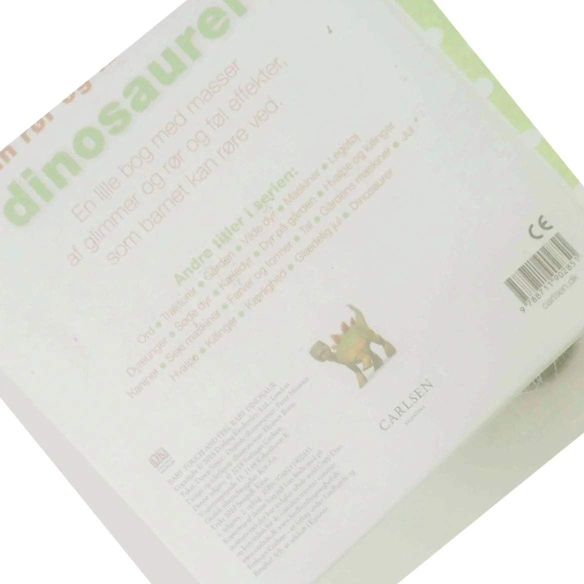 Min rør og føl bog om dinosaurer (Bog)