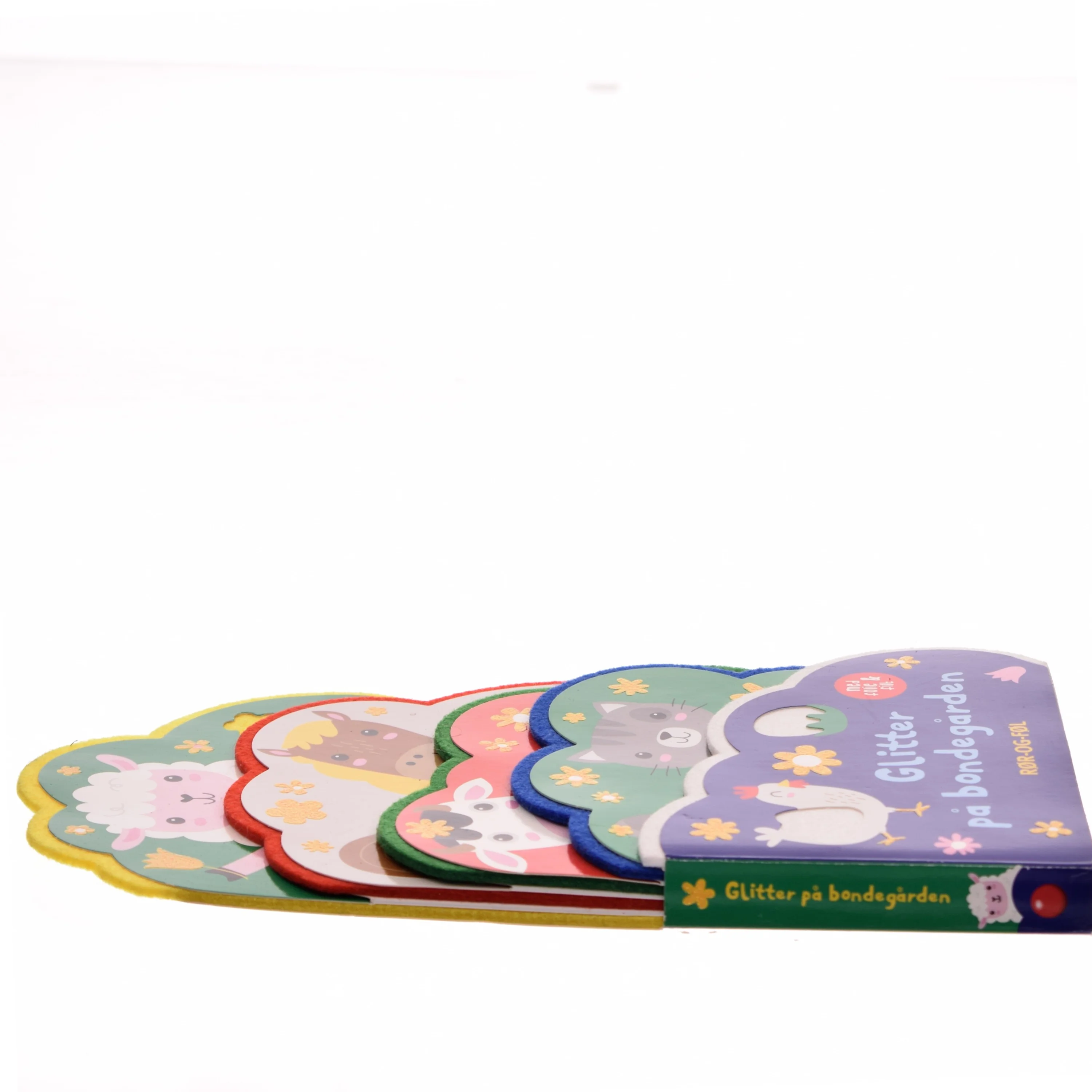 Glitter på bondegården - rør-og-føl af Ukendt (Bog)