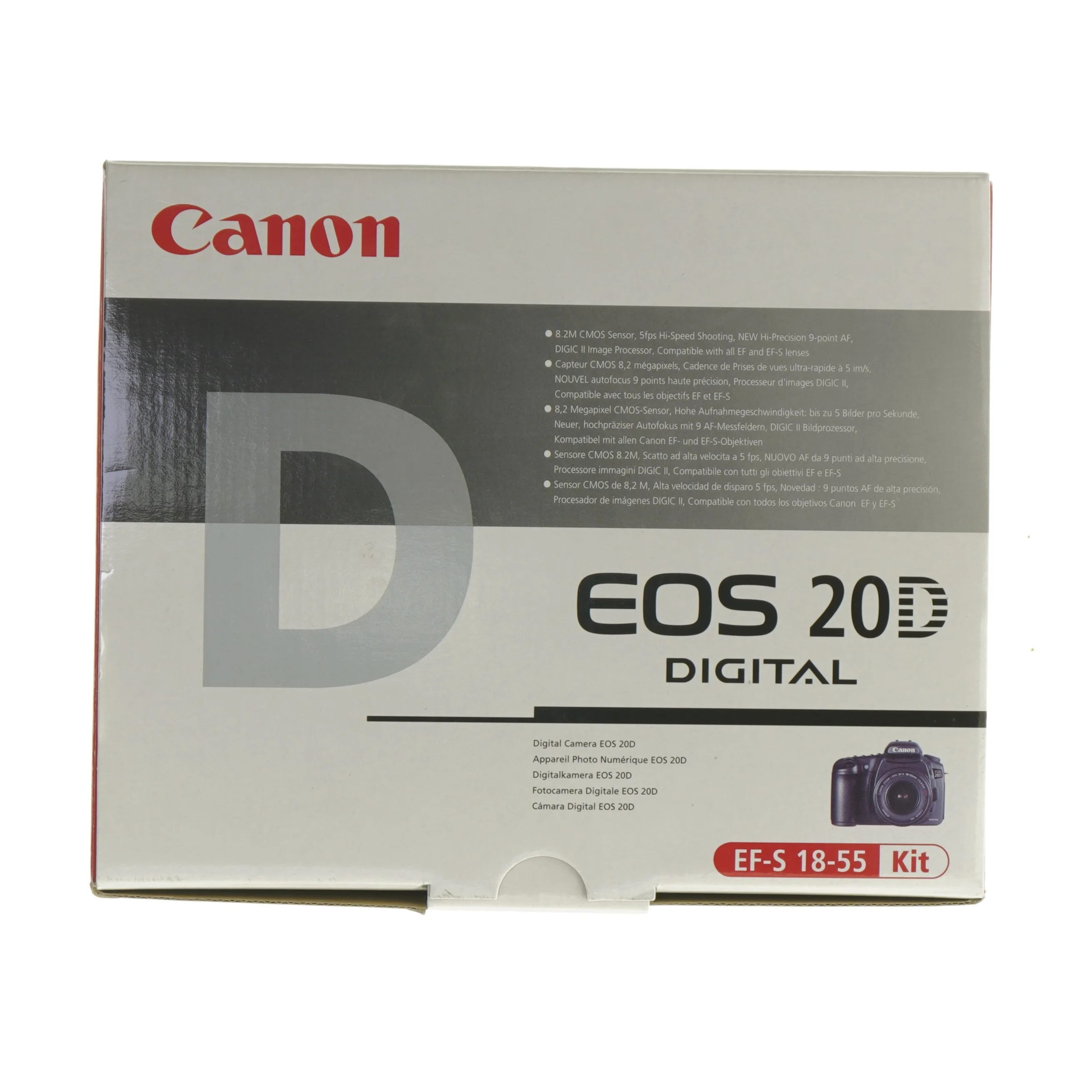  Kamera EOS 20D fra Canon