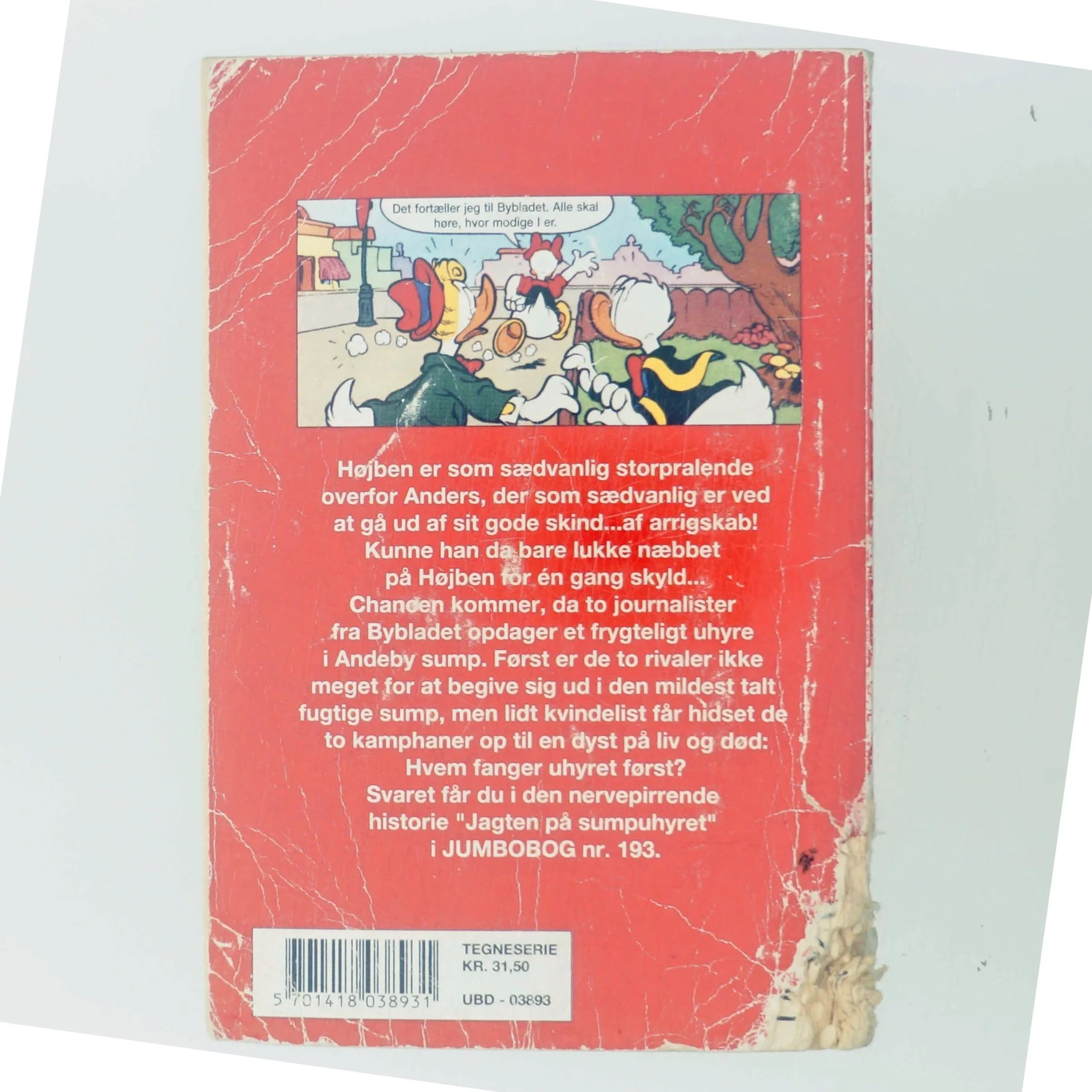 Jagten på sumpuhyret af Walt Disney (Bog)