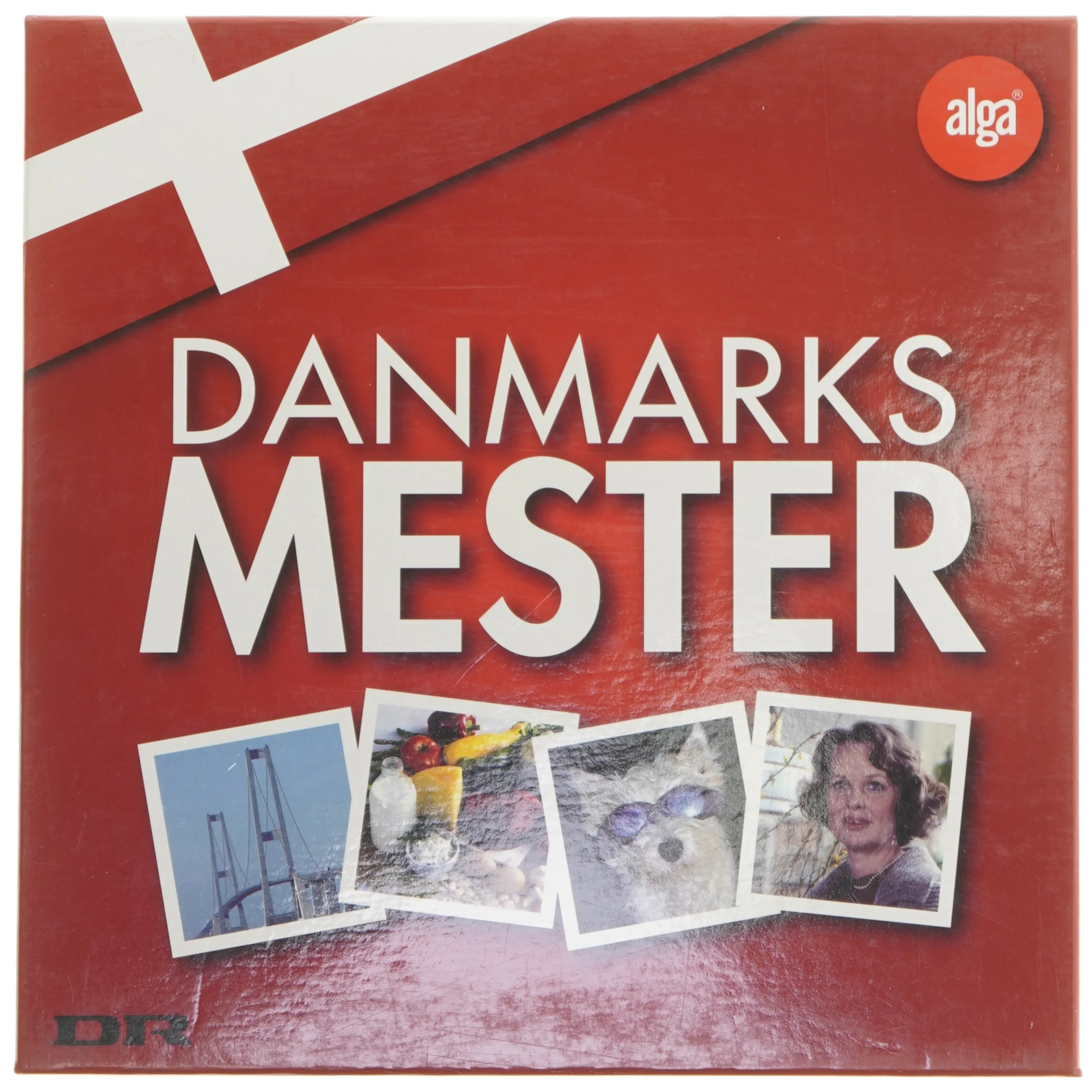 Danmarks Mester brætspil fra Alga (str. 27x27 cm)