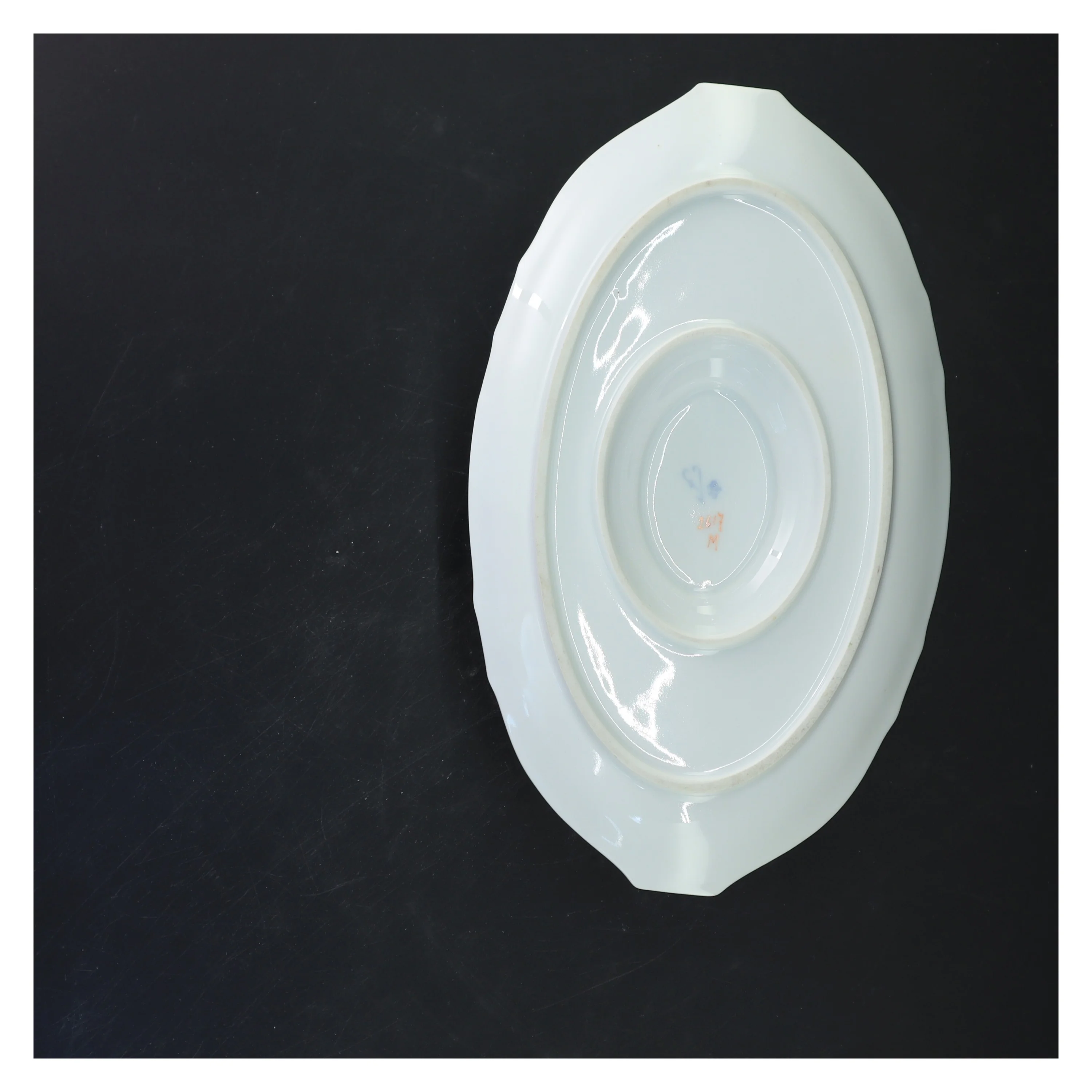 Sovseskål med underfad (str. 25x11 cm)