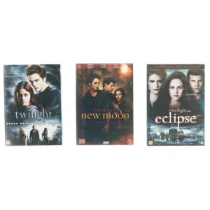 Twilight serien 1 2 og 3 fra DVD