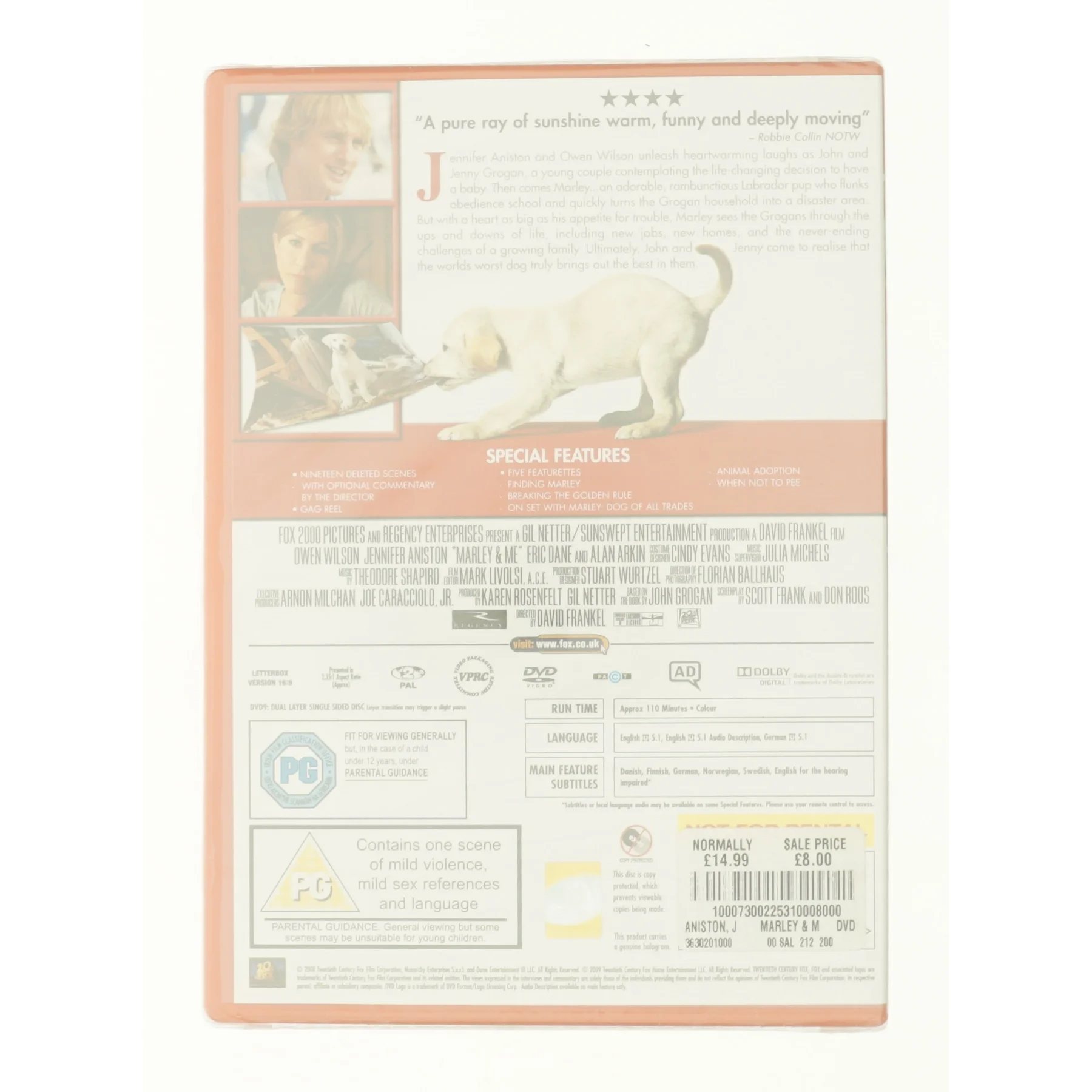 Marley & Me fra DVD