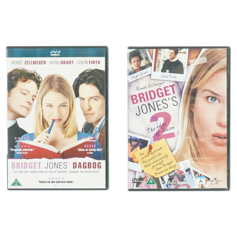 Bridget Jones 1 og 2 fra DVD