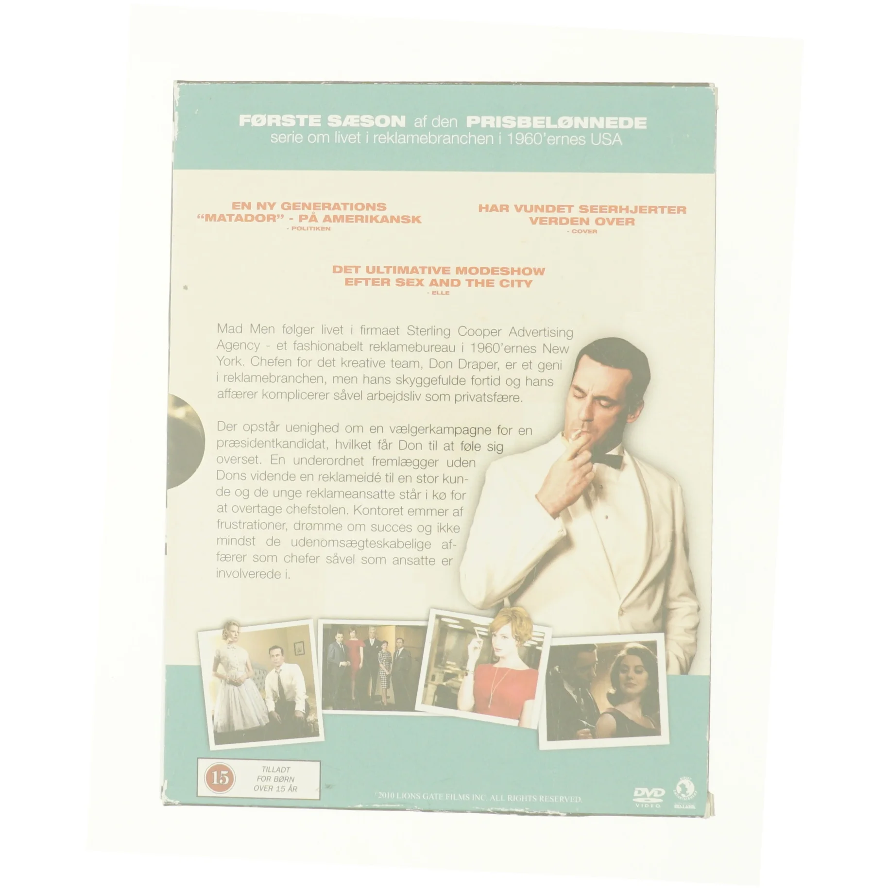 MAD MEN sæson 1 fra DVD