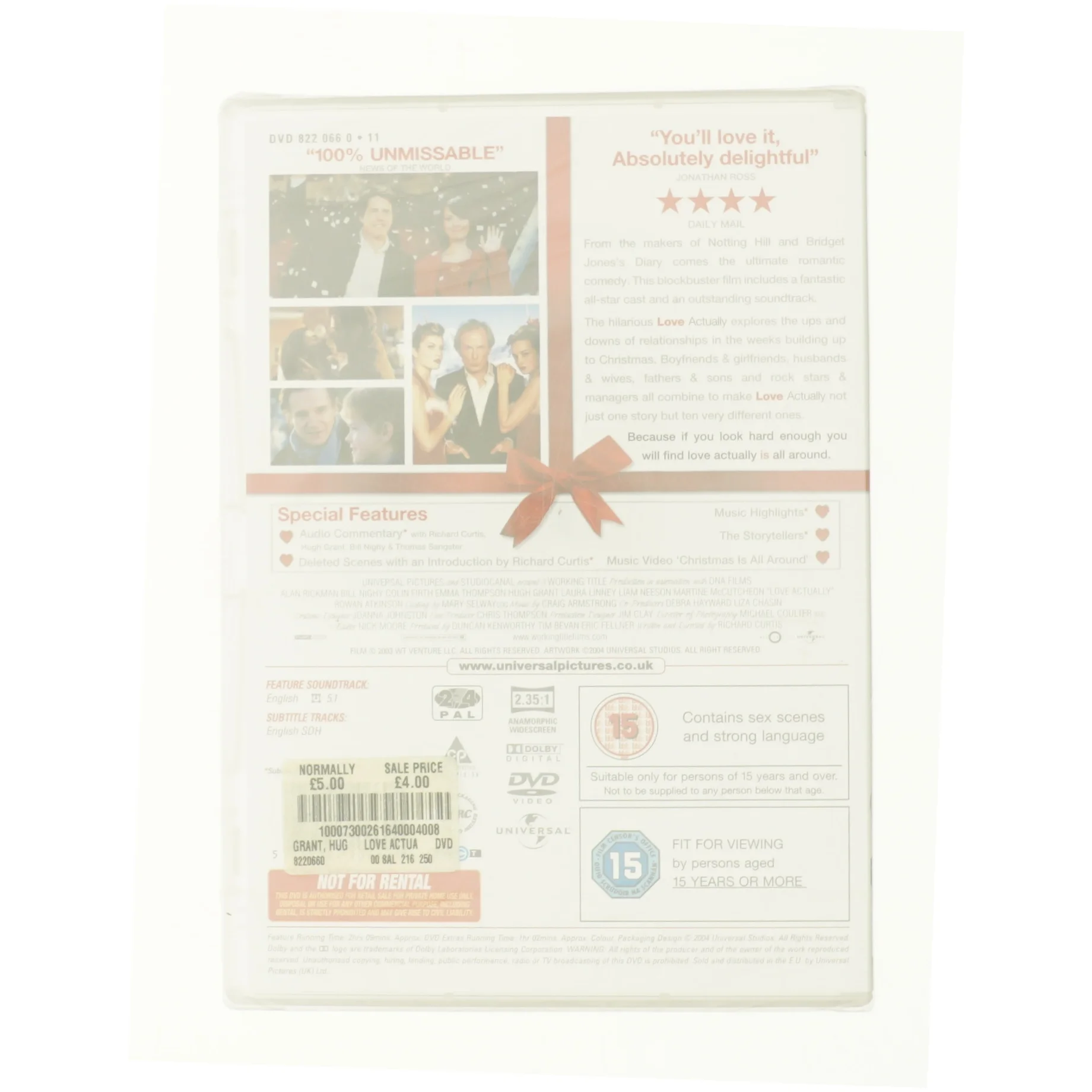 Love actually fra DVD