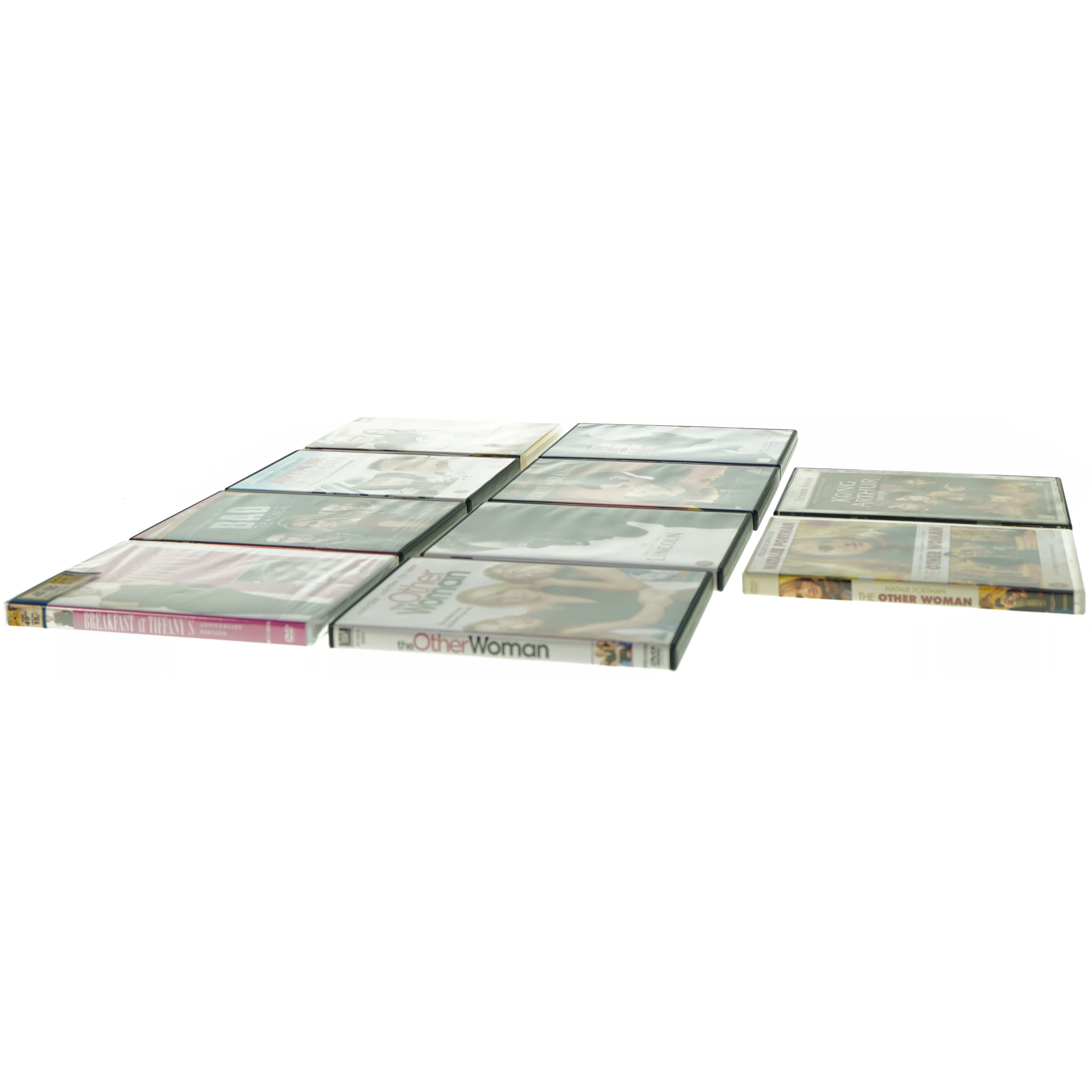 Blandede film (10 stk) fra DVD