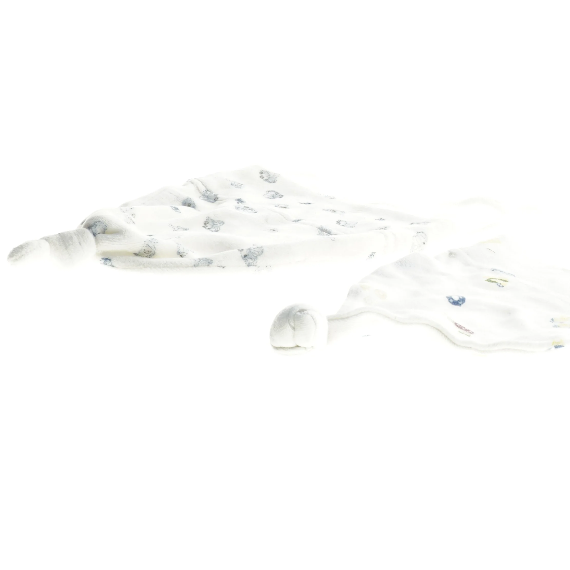 Spædbarnshuer med bindebånd (str. 18 cm bred)