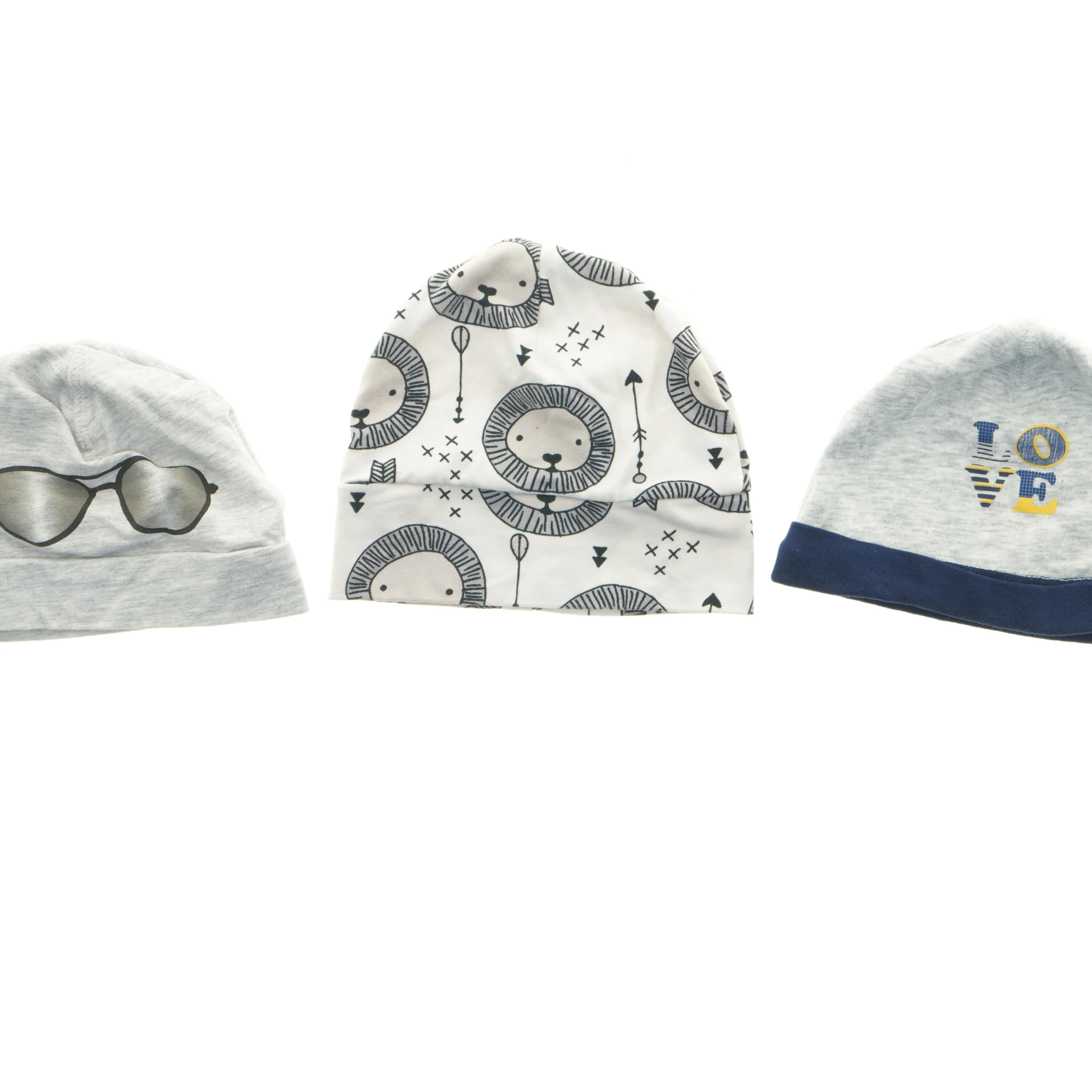 Babyhuer i bomuld (str. 16 cm bred)