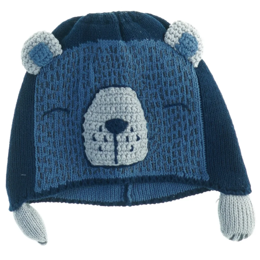 Børnehue med bjørnedesign fra Benetton (str. 56 til 52)