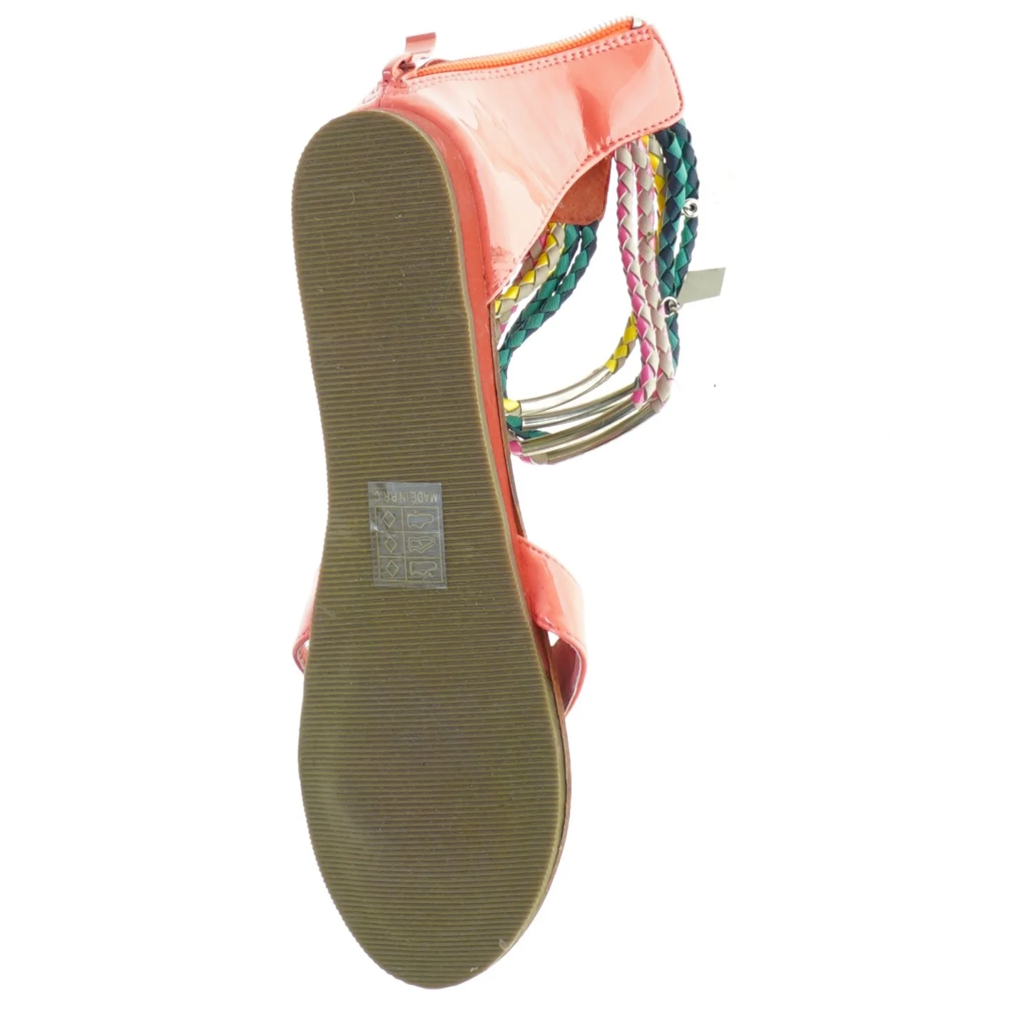 Farverige sandaler (str. 37)