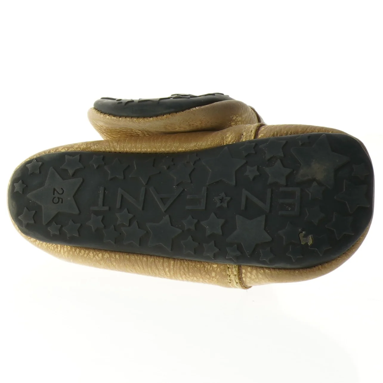 Hjemmesko Gyldne børnefutter fra En Fant (str. 25)