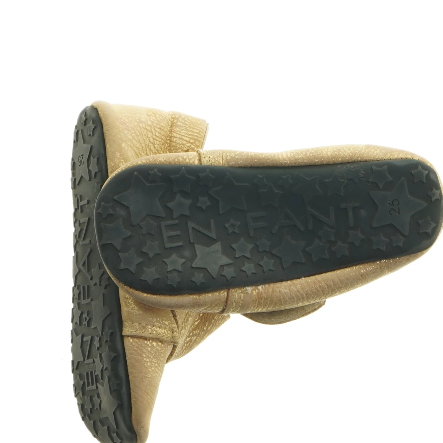 Hjemmesko Gyldne børnefutter fra En Fant (str. 25)