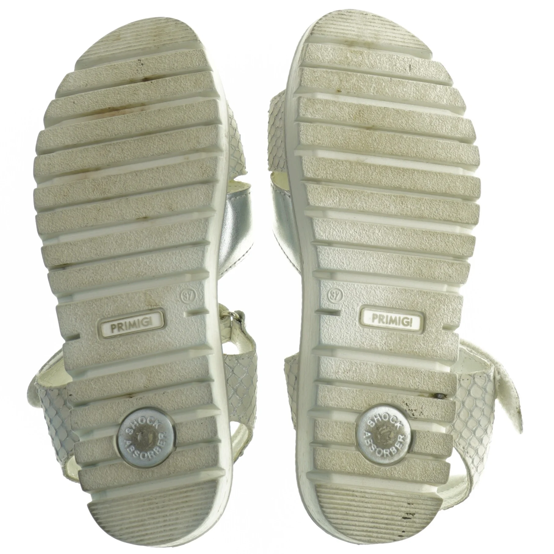 Sølvfarvede børnesandaler fra Primigi (str. 37)
