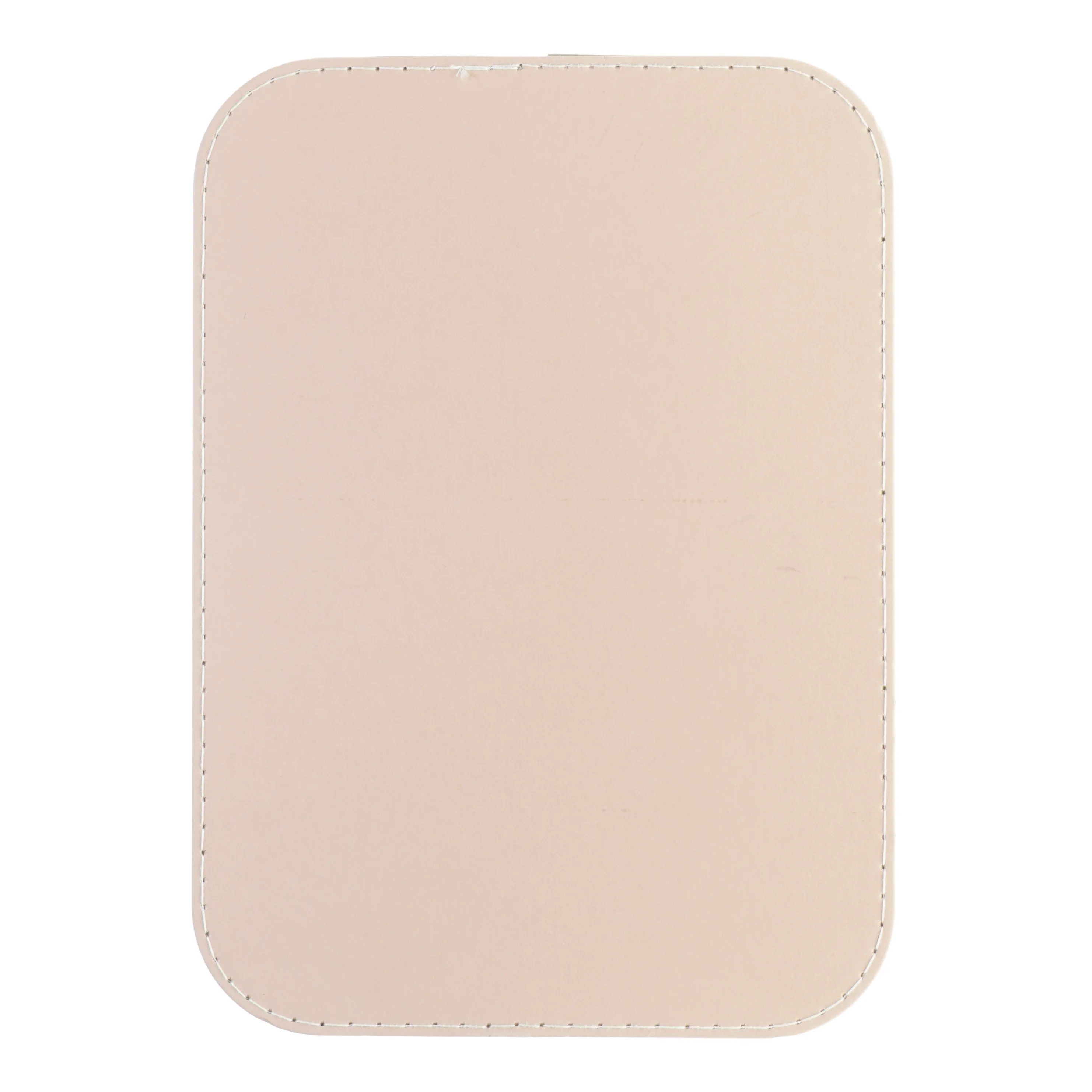 Opbevaringsæske i læderlook (str. 35 x 25 x 14 cm)