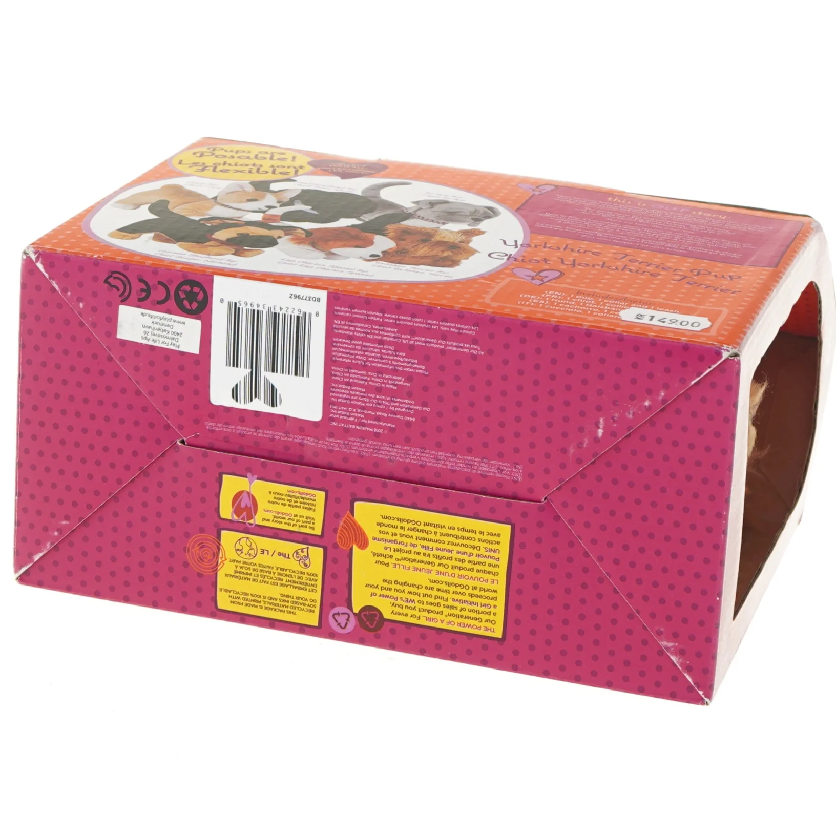 Yorkshire Terrier Dukke fra Our Generation (str. 20x20x10 cm)