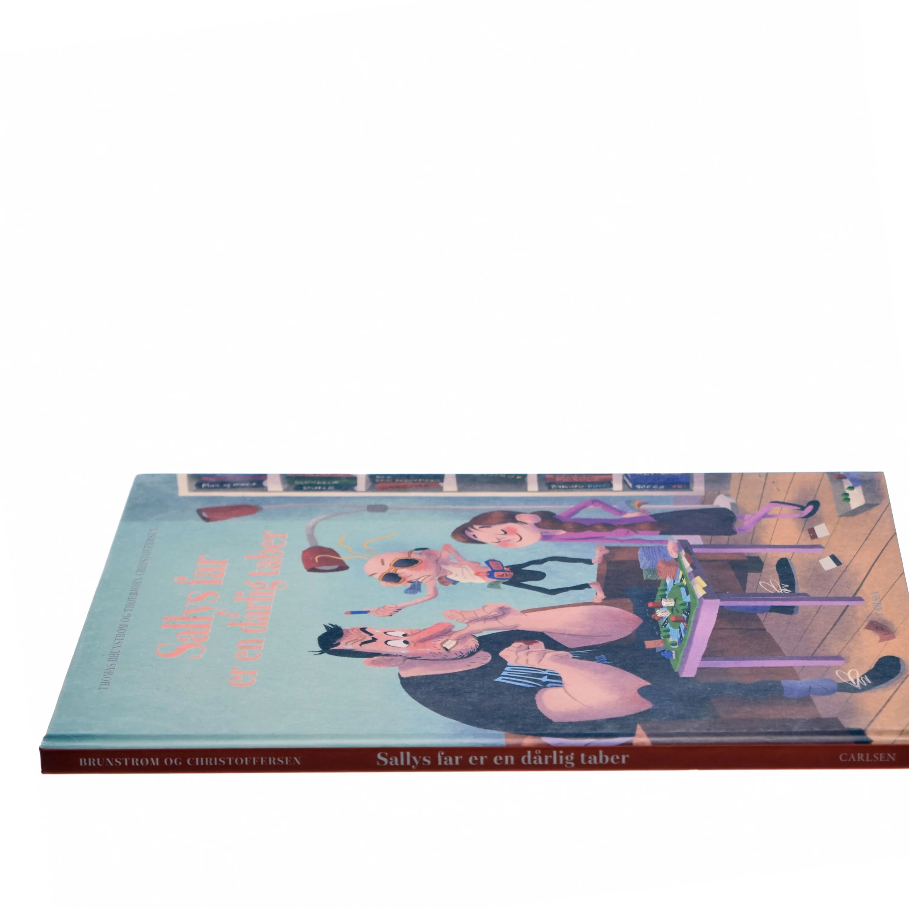 Sallys far er en dårlig taber (Bog)