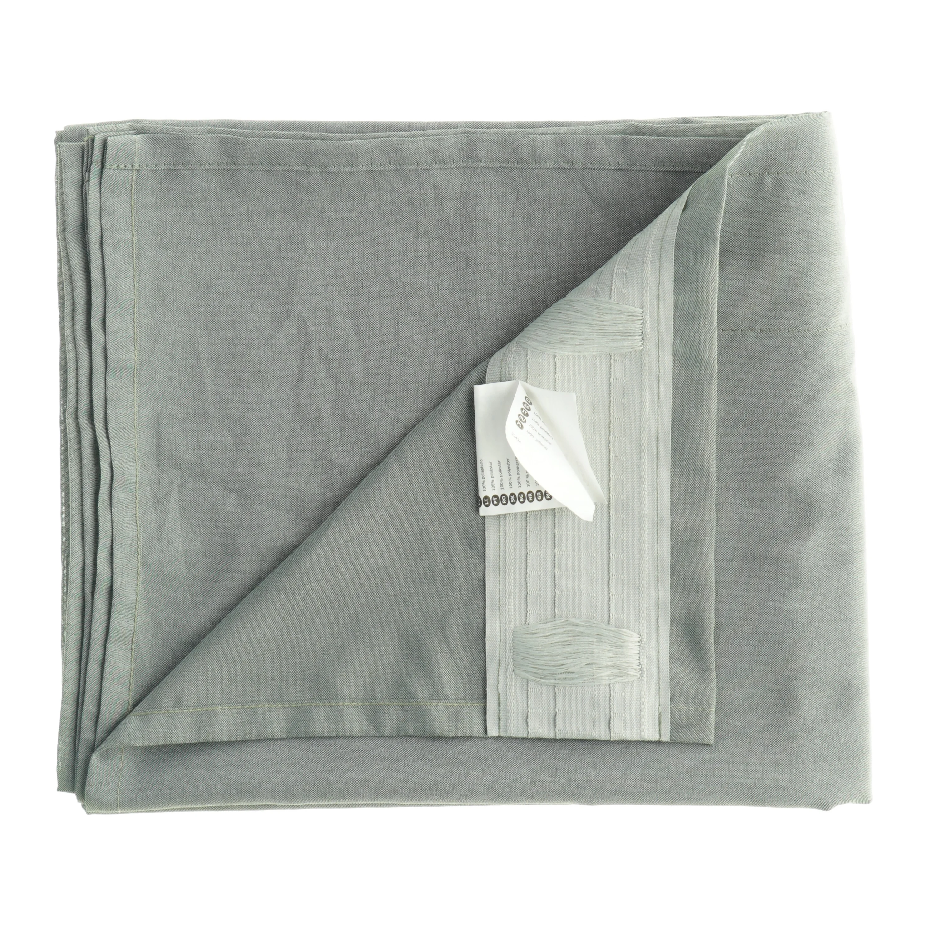 Gråt gardin fra IKEA (str. 250 x 145 cm)