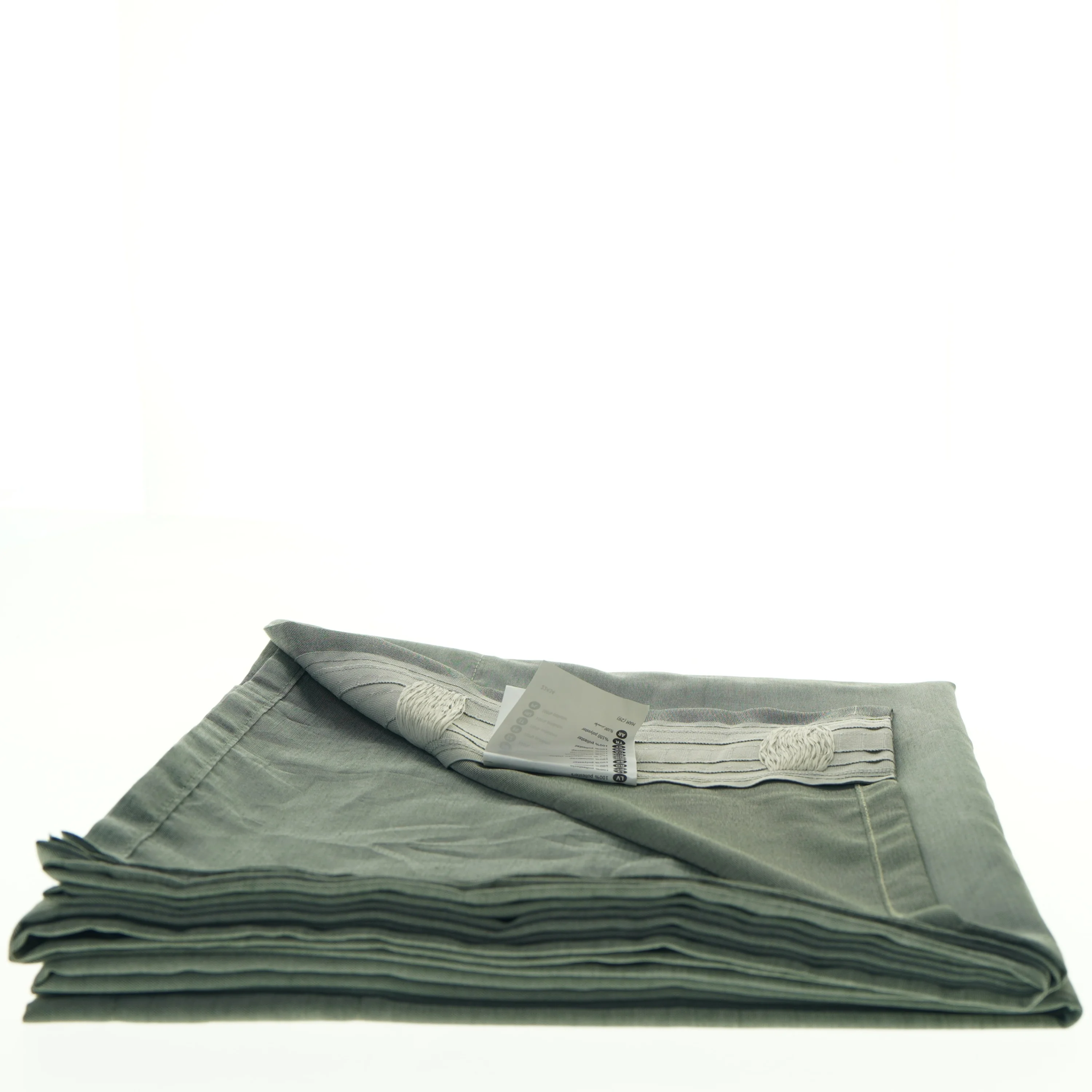 Gråt gardin fra IKEA (str. 250 x 145 cm)