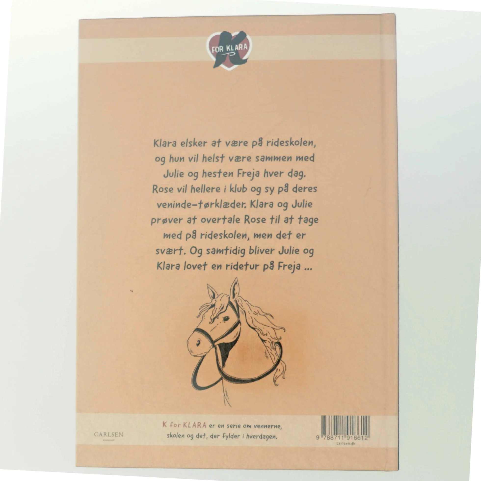 K for Klara, Rideturen af Line Kyed Knudsen (Bog)