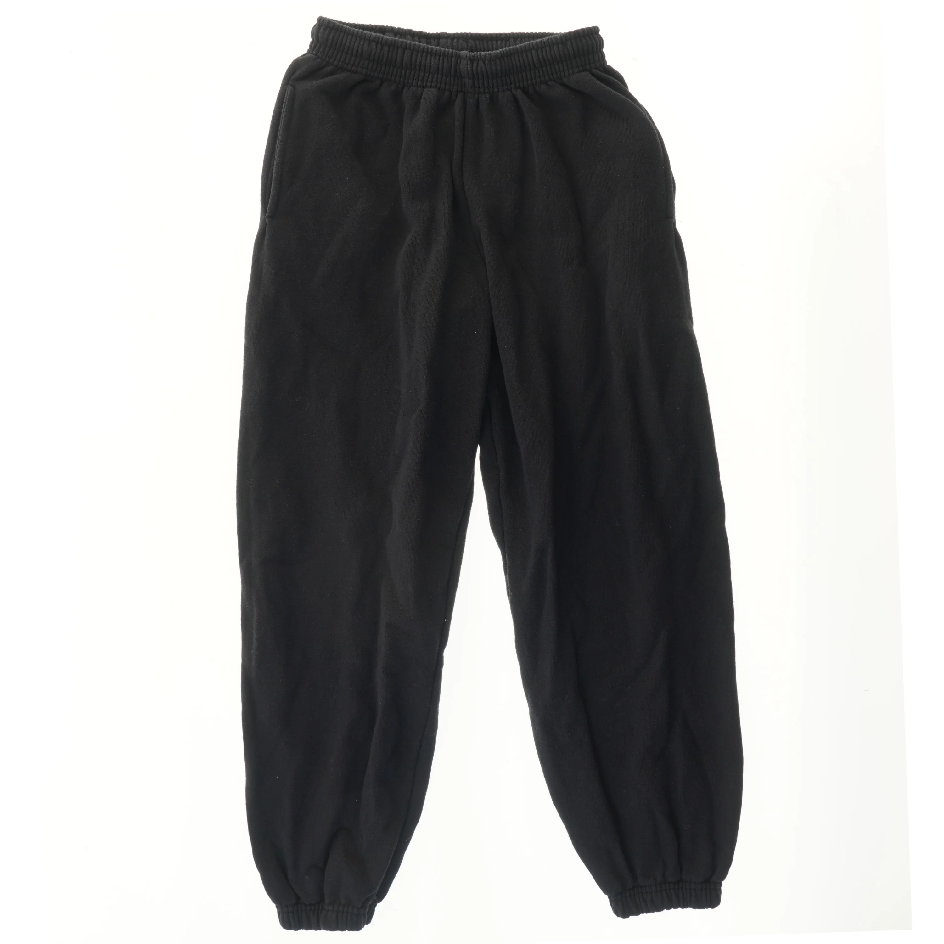 Sorte sweatpants fra Fruit of the loom (str. 152)