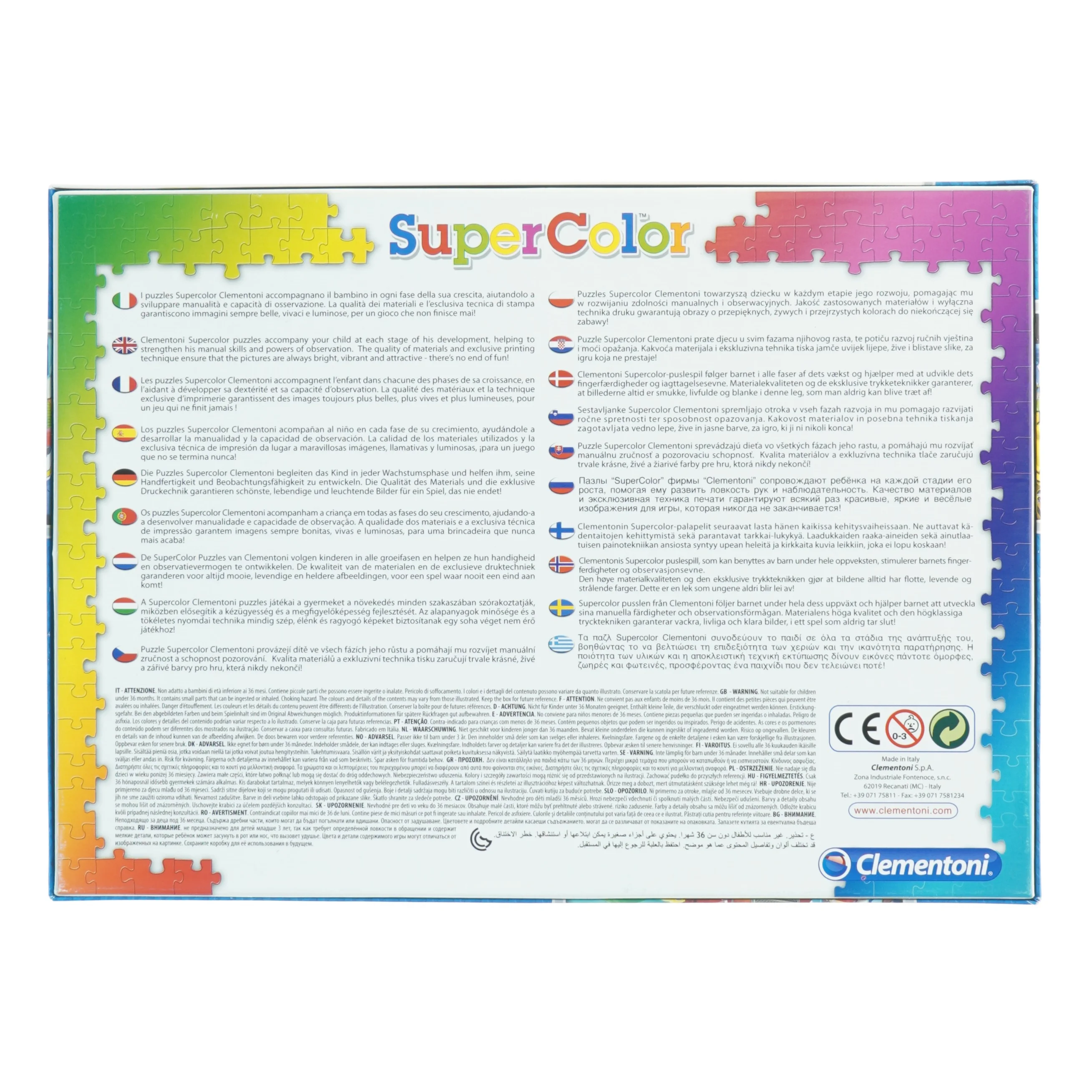 Paw Patrol puslespil fra Clementoni (str. 48 og en halv x 33 og en halv cm)