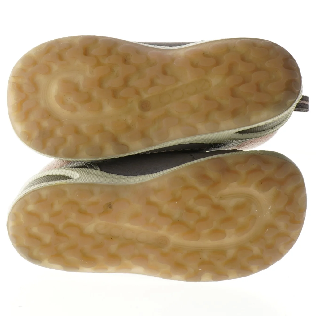 Grå og pink børnesko med velcro fra Ecco (str. 23)