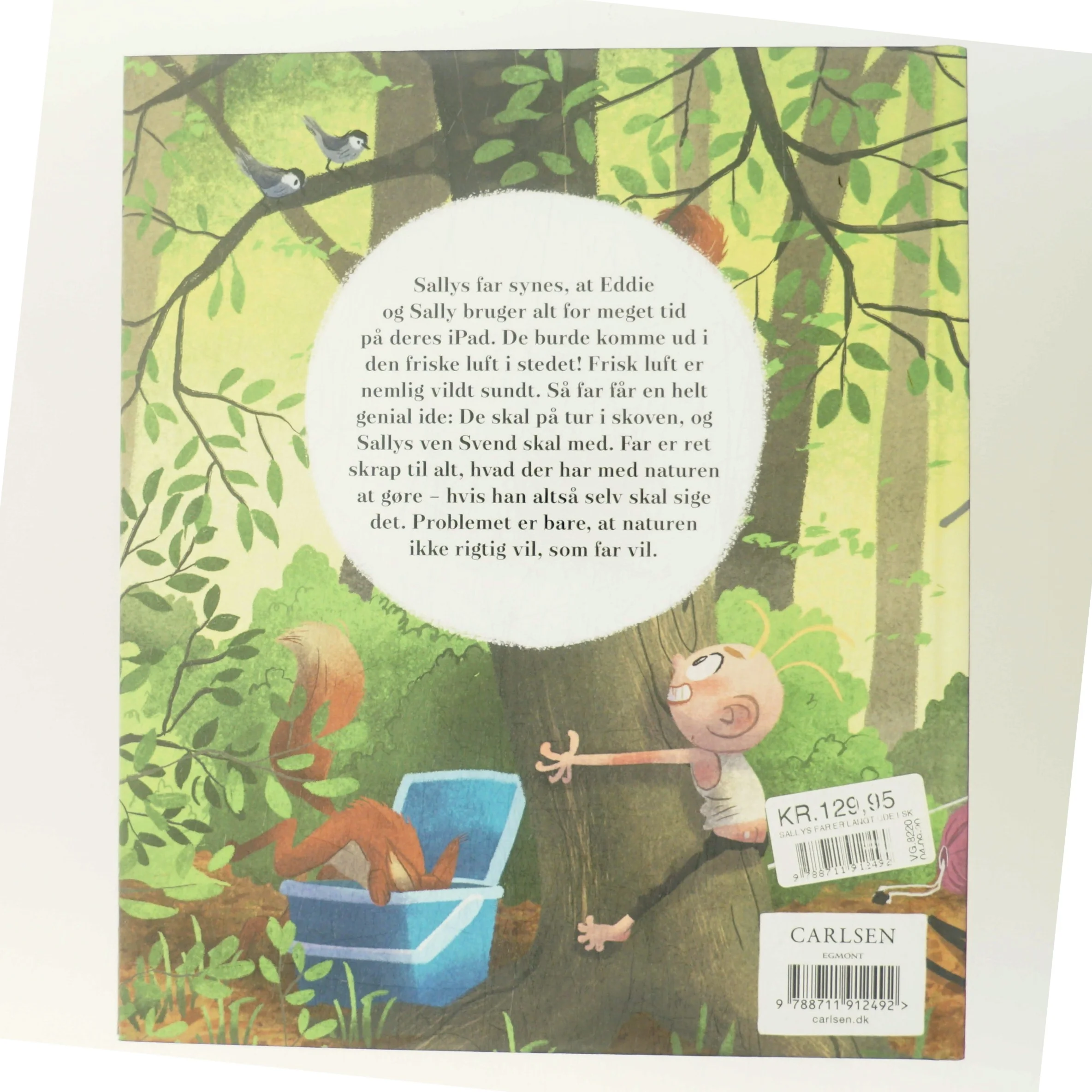 Sallys far er langt ude i skoven (Bog)