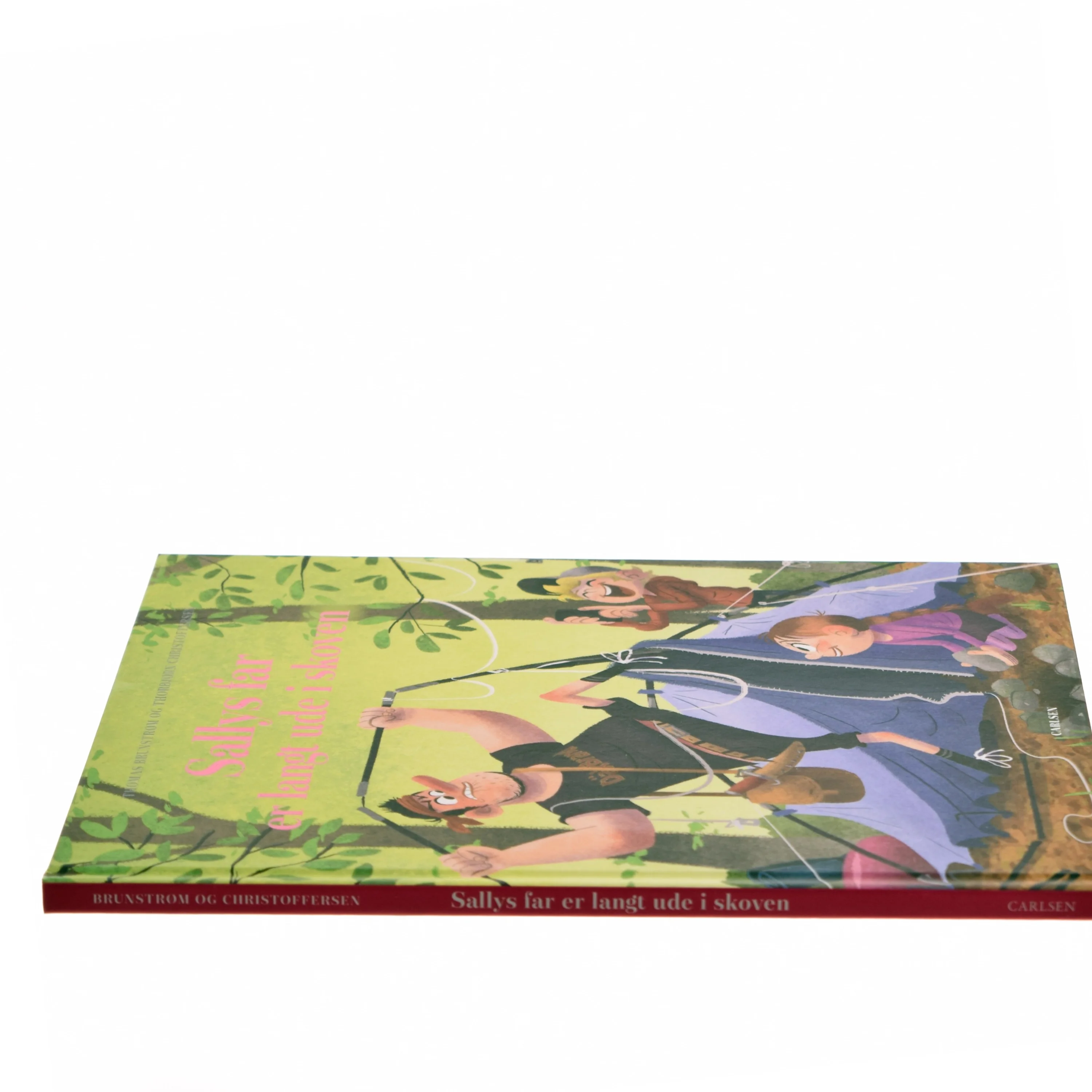 Sallys far er langt ude i skoven (Bog)