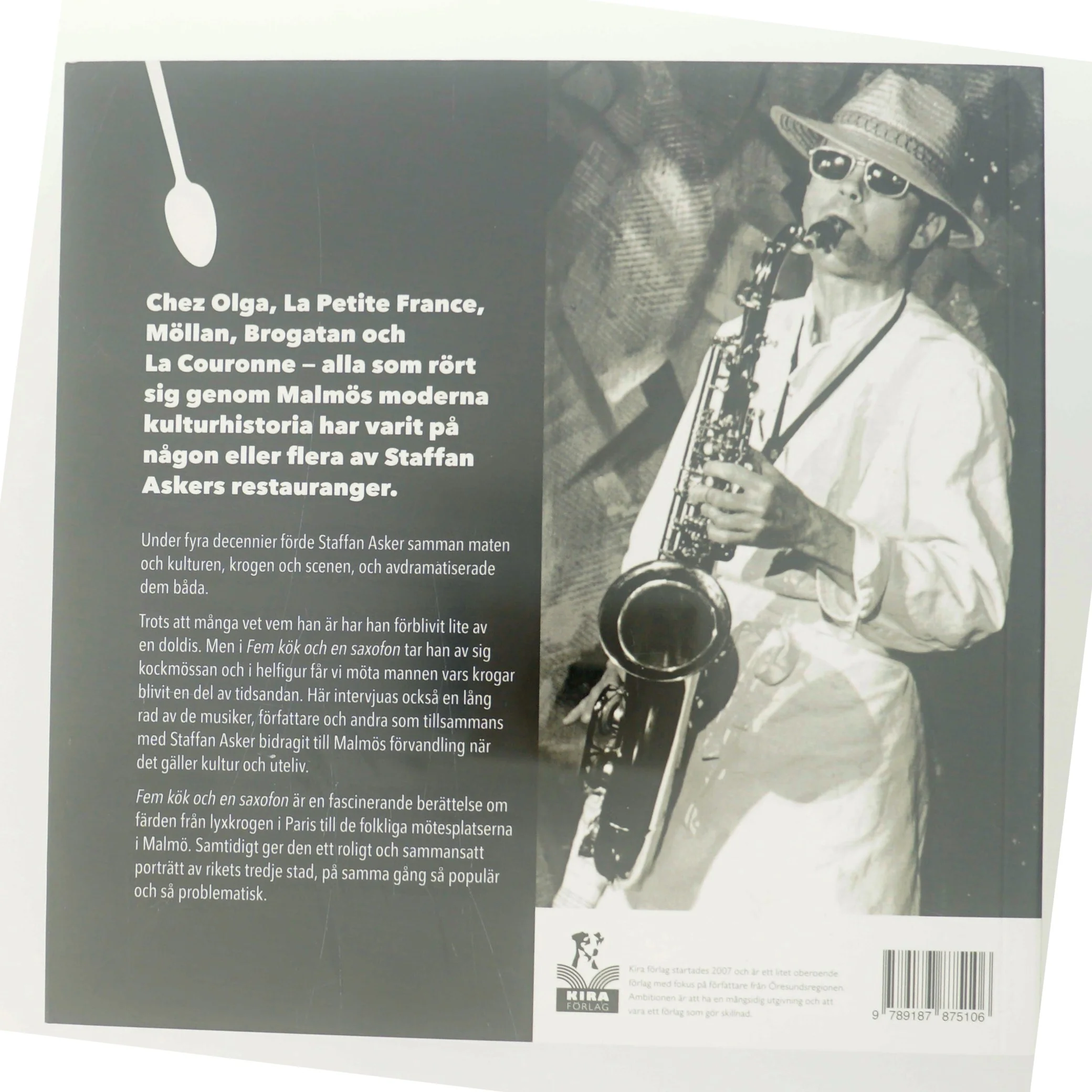 Fem kök och en saxofon (Bog)