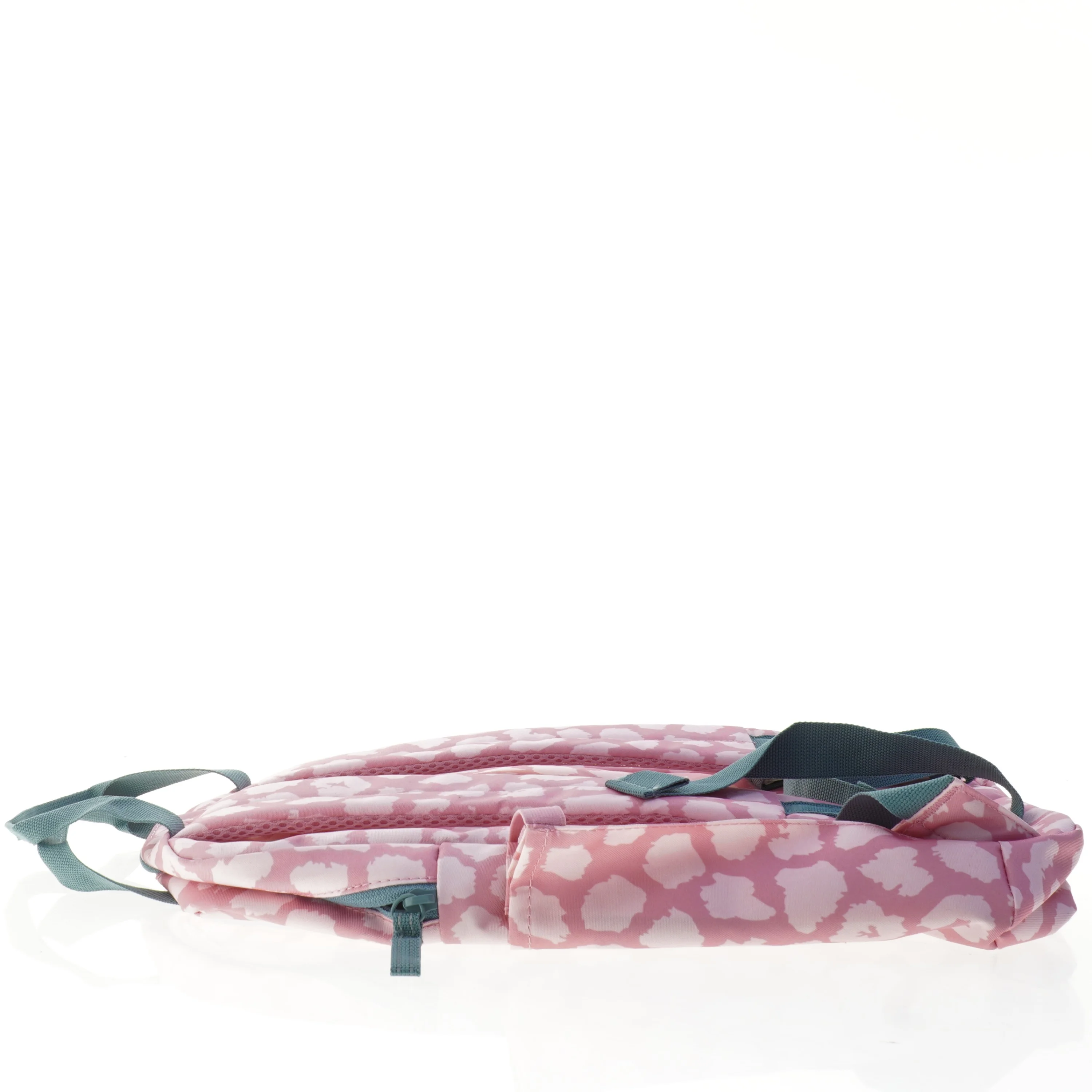 Lyserød og grå børne rygsæk med dyremønster fra IKEA (str. 40 x 32 cm)