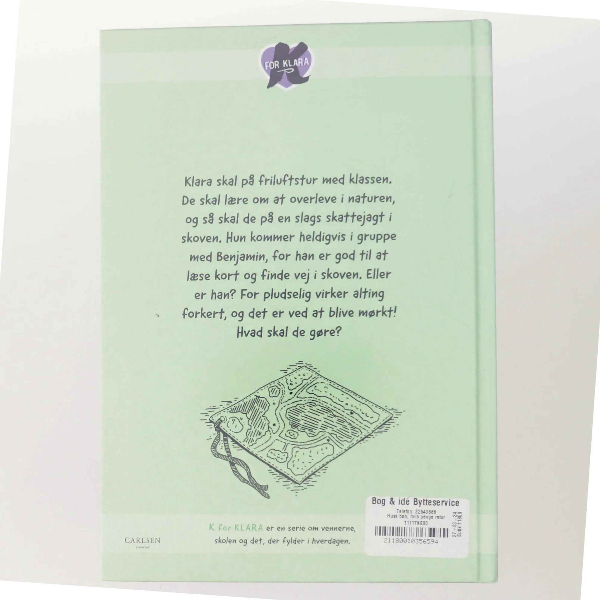 K for Klara, Faret vild! af Line Kyed Knudsen (Bog)