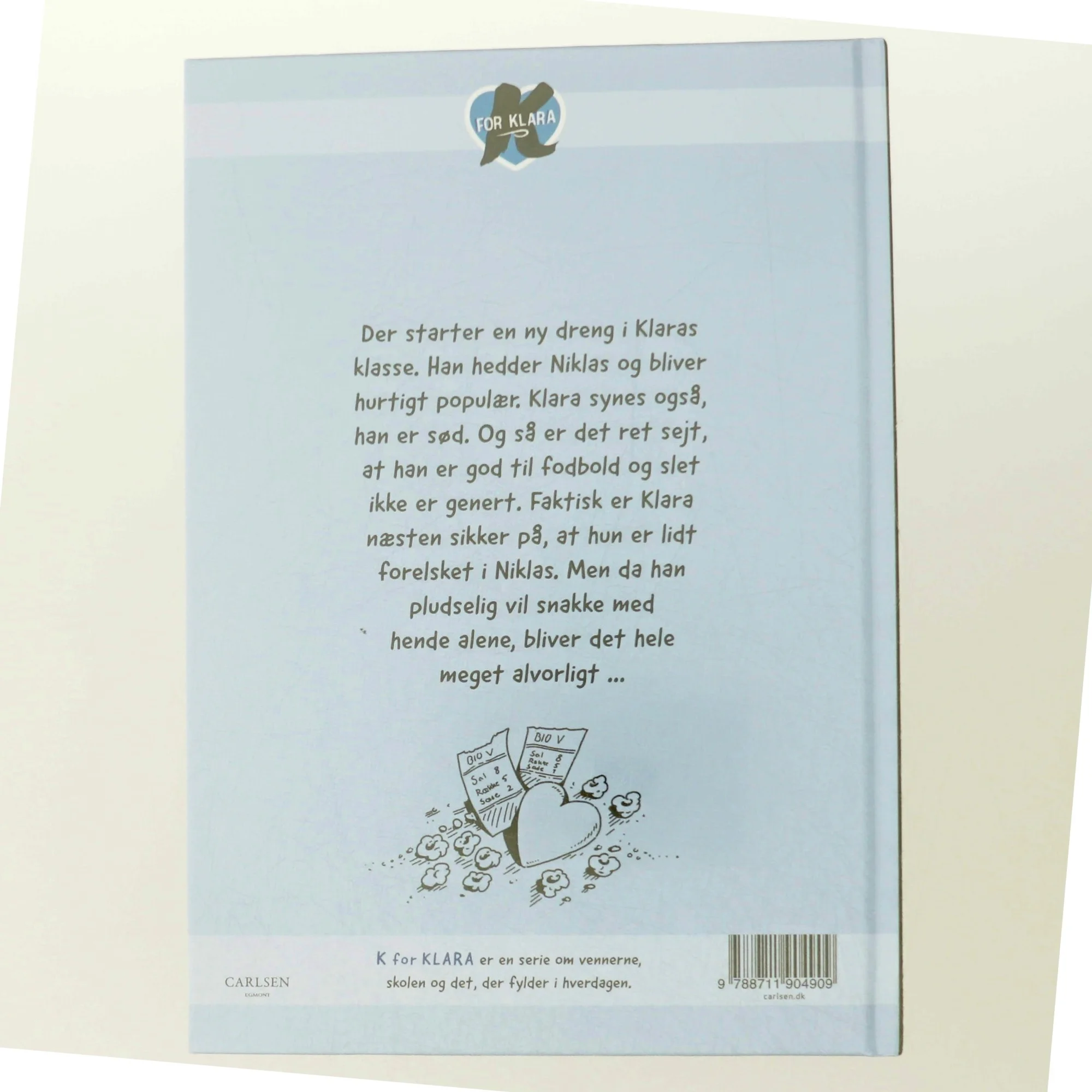 K for Klara, Er vi venner? af Line Kyed Knudsen (Bog)