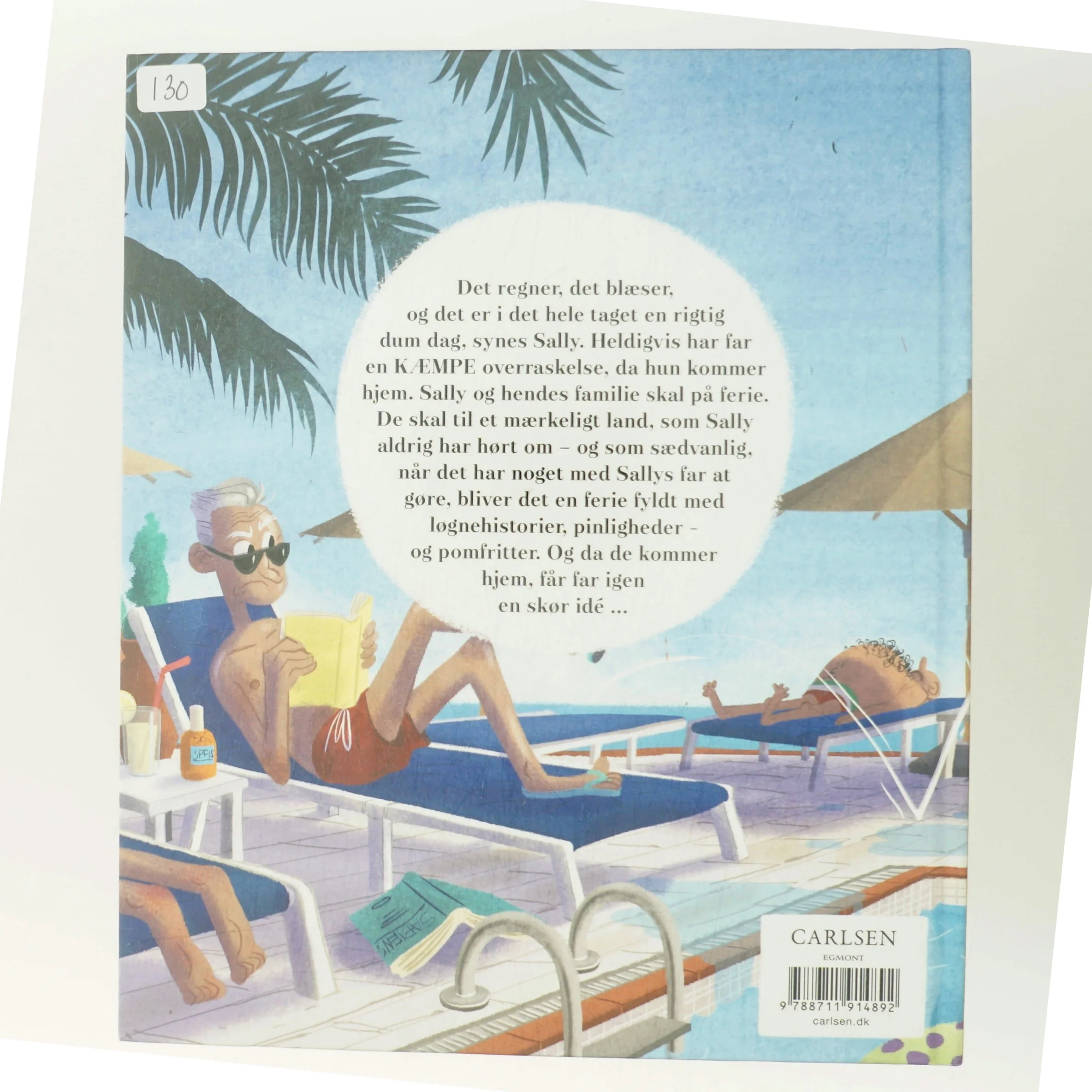 Sallys fars fede ferie af Thomas Brunstrøm (Bog)