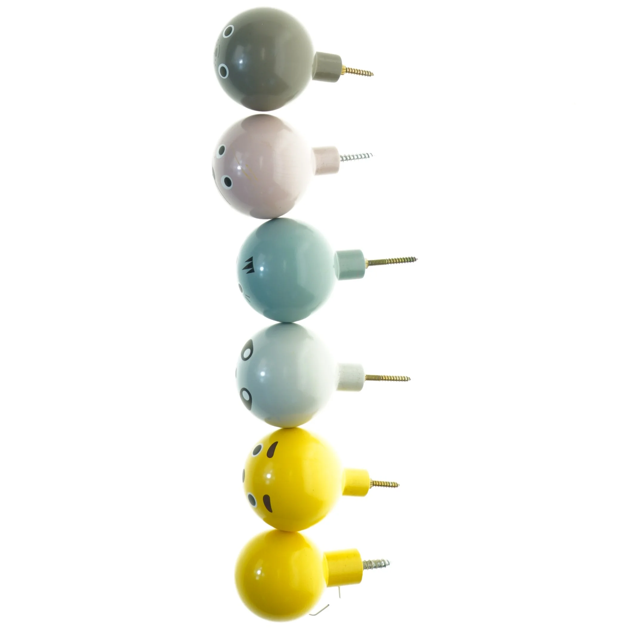 Knager / greb i træ med dyremotiver