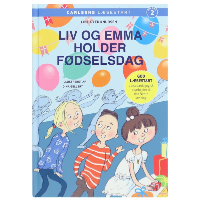 Liv og Emma holder fødselsdag af Line Kyed Knudsen (Bog)