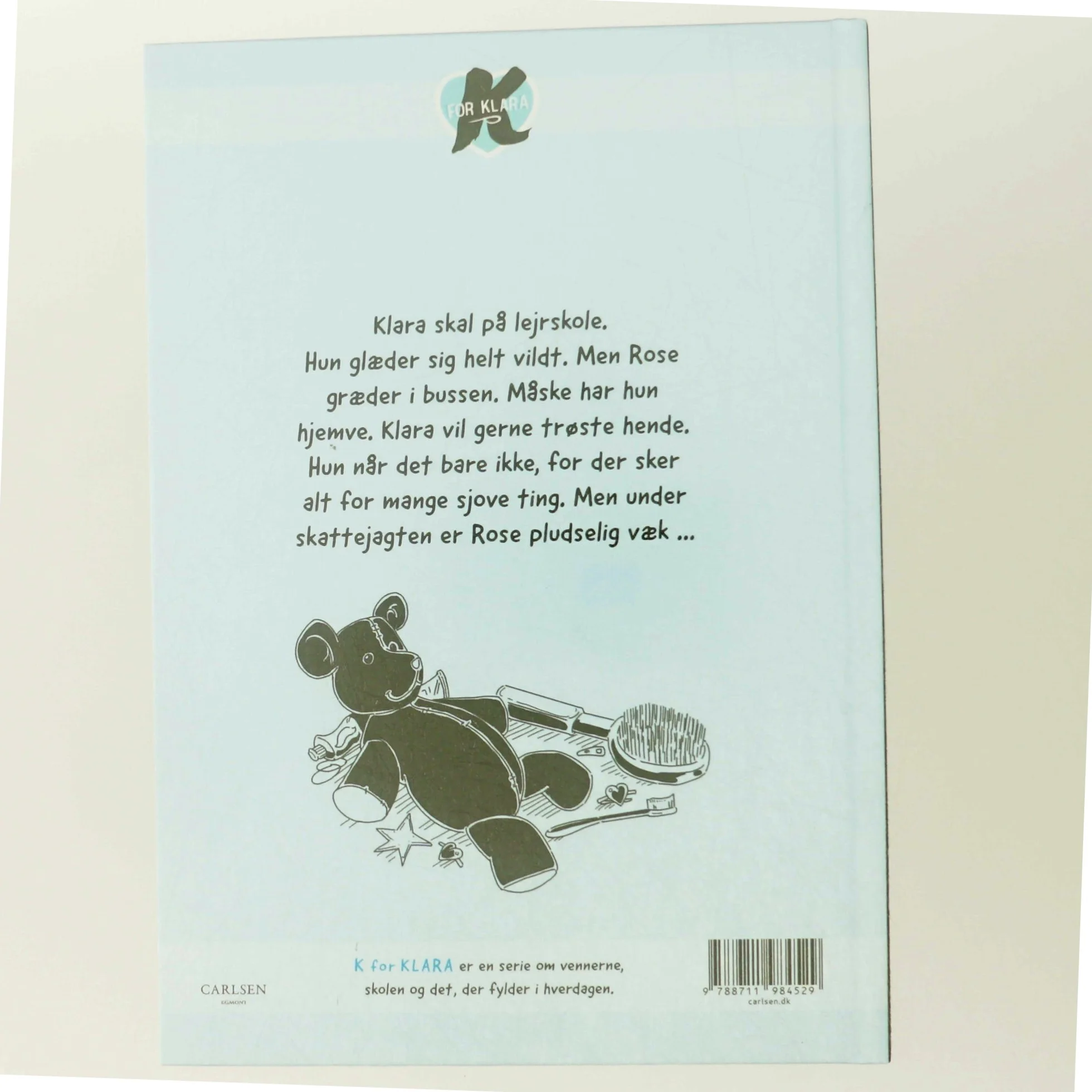 K for Klara, Lejrskolen af Line Kyed Knudsen (Bog)