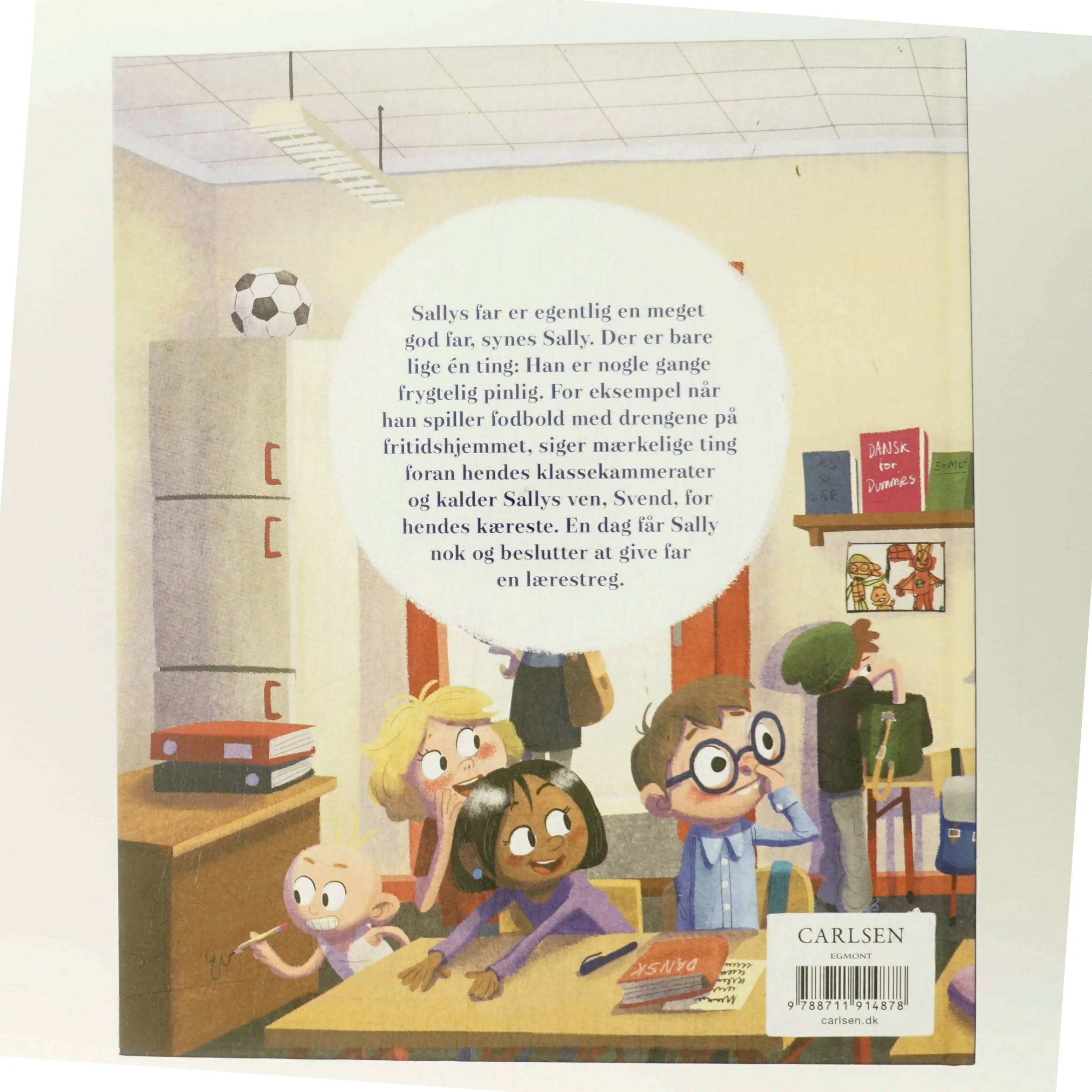 Sallys far er sygt pinlig (Bog)